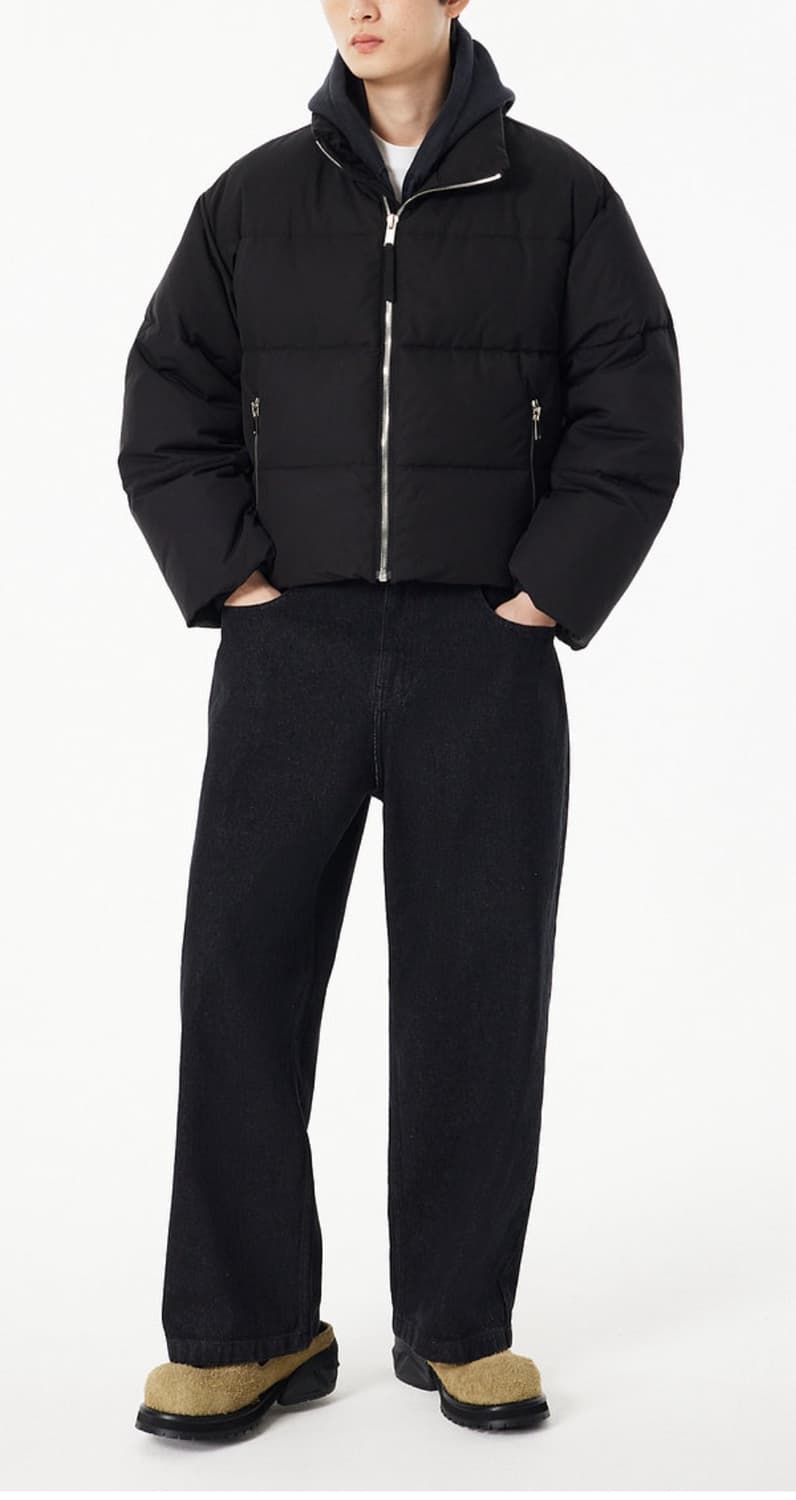 스튜디오 톰보이 하이넥 다운점퍼 상품이미지6