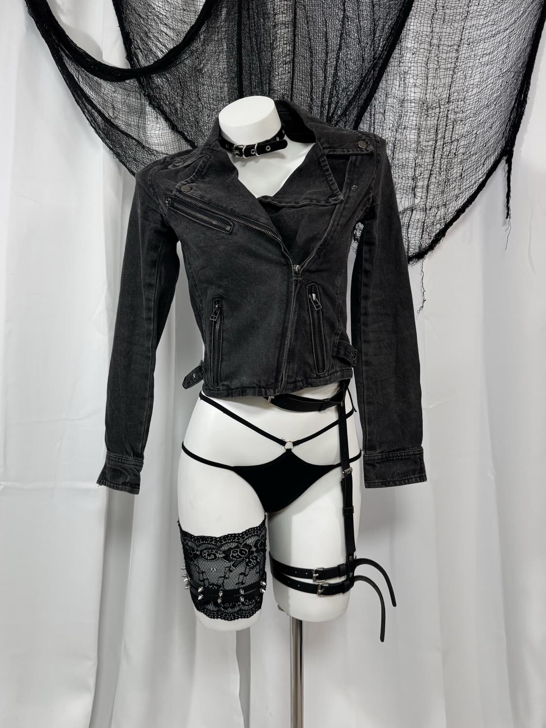 denim buckle jacket 상품이미지1