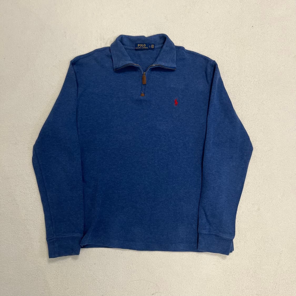 Polo navy half-zip knit 상품이미지4