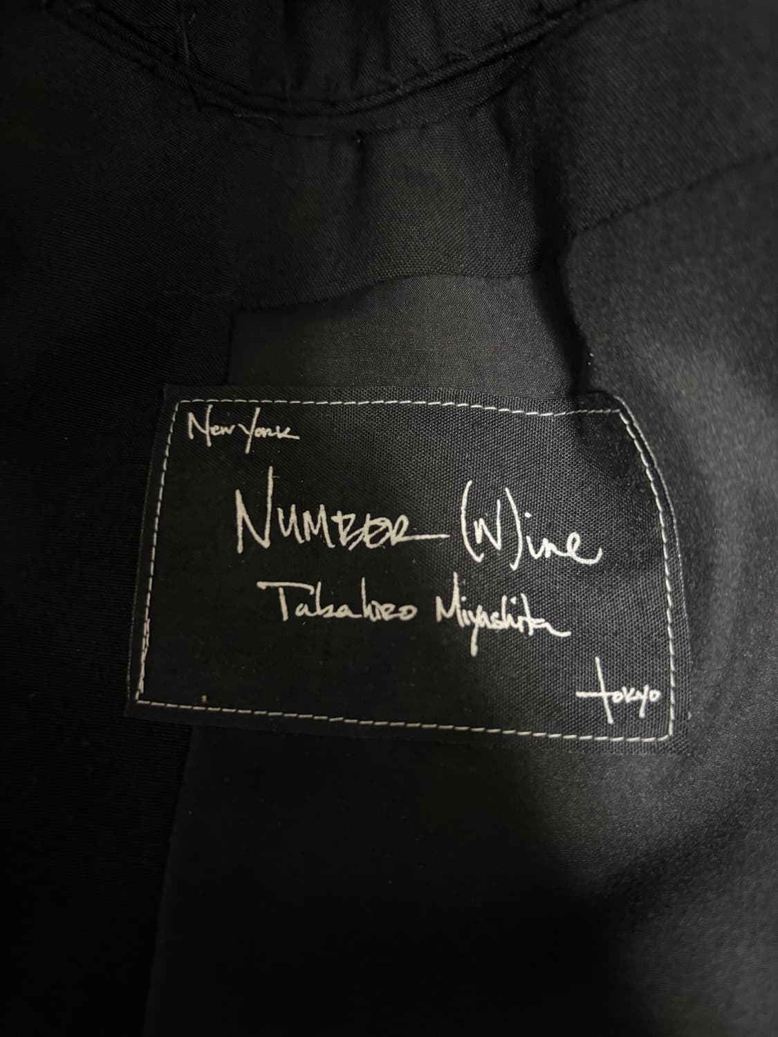 (3) 05aw 넘버나인 미야시타기 블레이저 상품이미지3