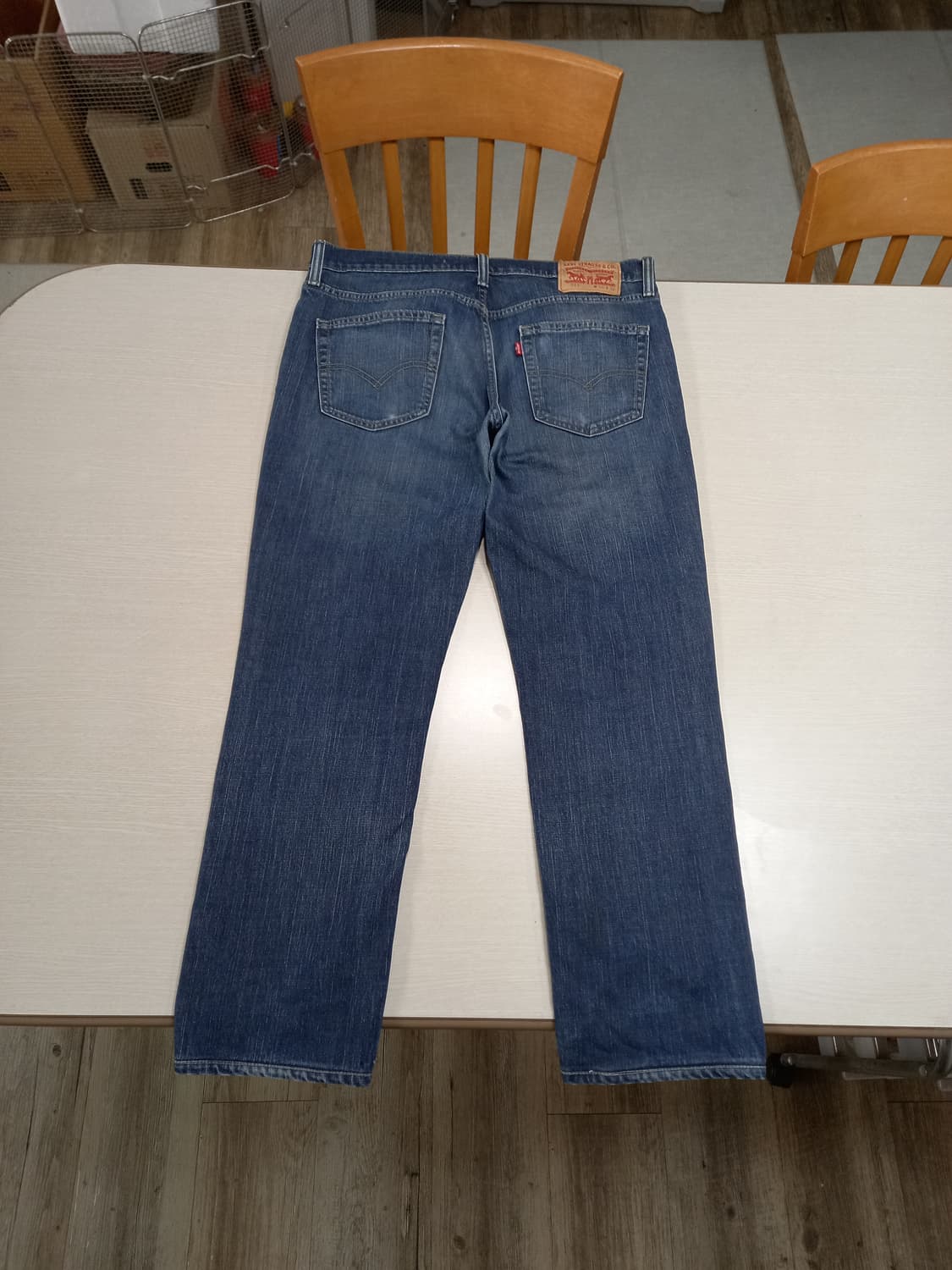 34 리바이스511 워싱 스판 슬림일자진 34-593 상품이미지2