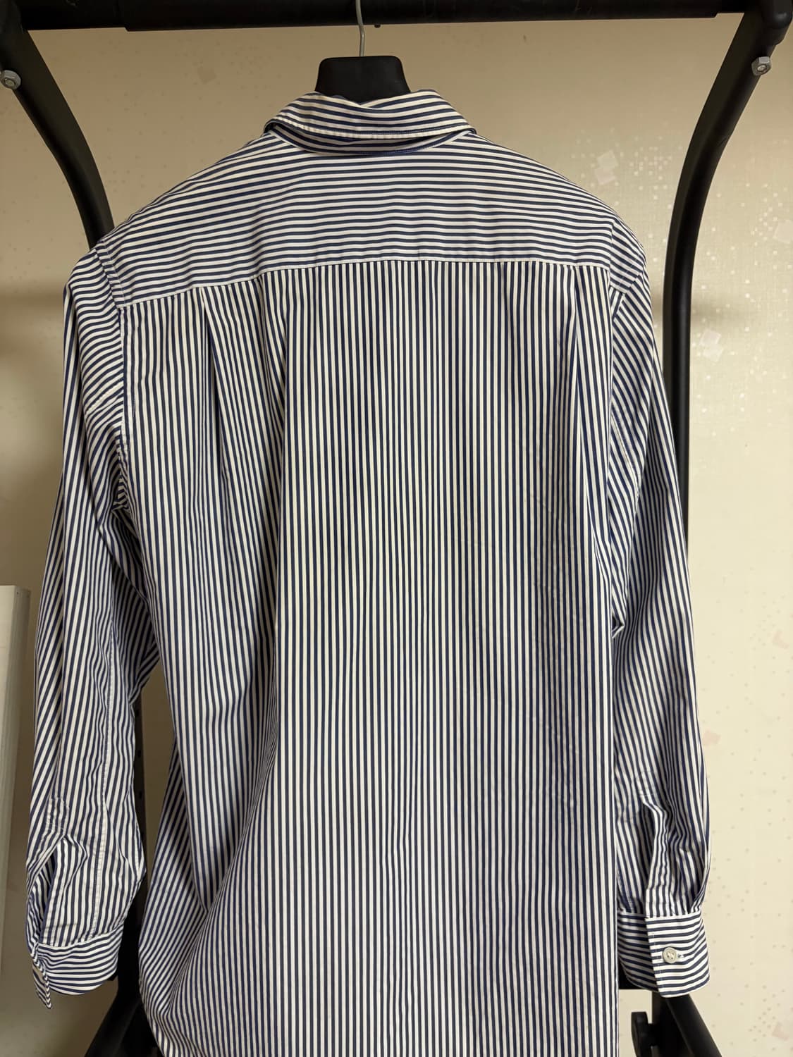 꼼데가르송 스트라이프 셔츠 블루 m 상품이미지2