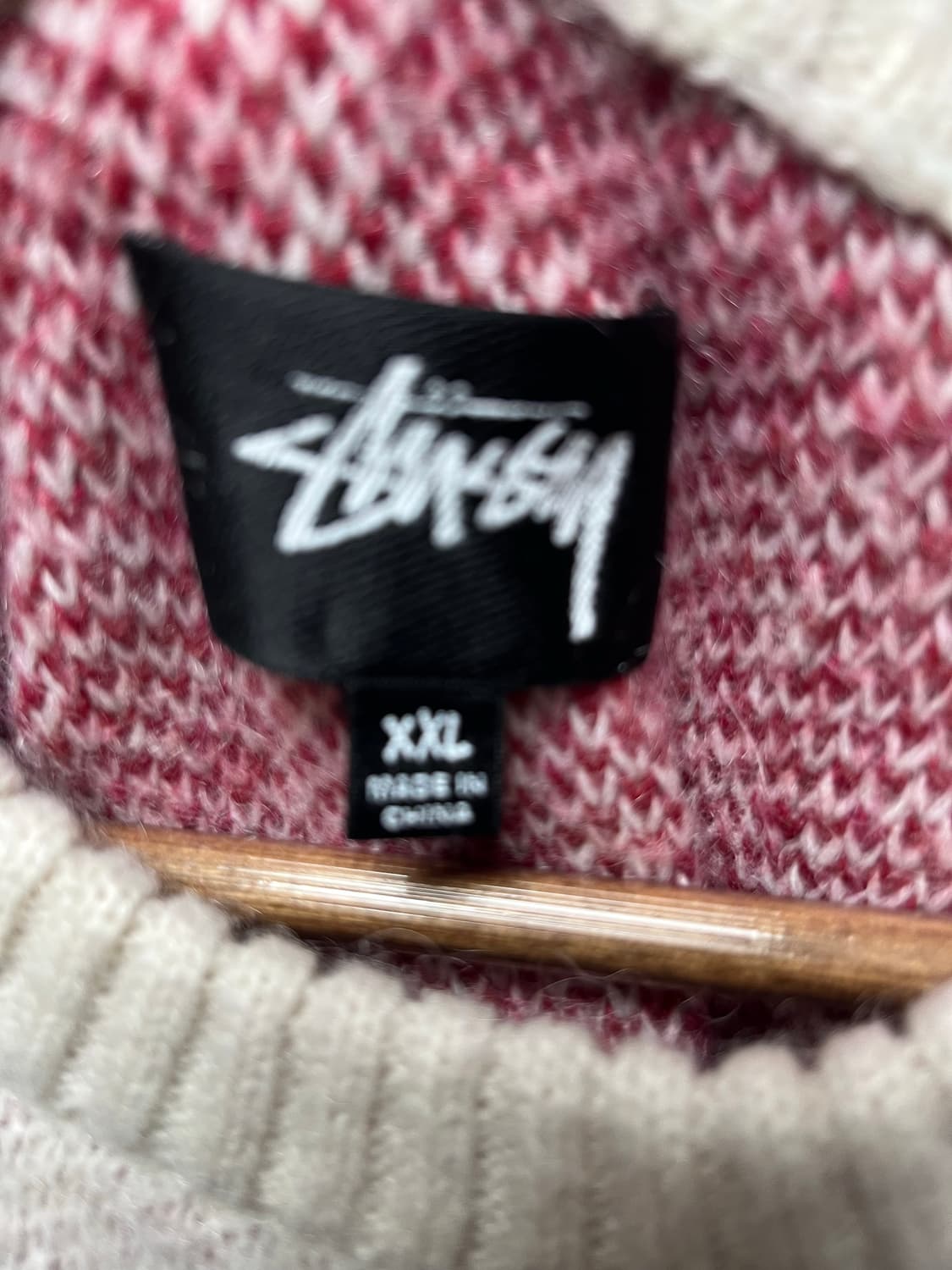 스투시 다이스 모헤어 본 니트 xxl 상품이미지3