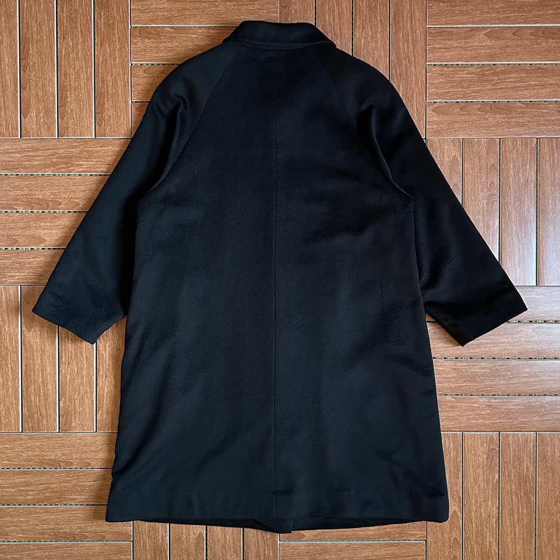 Vintage cashmere 100% balmacaan coat 상품이미지2