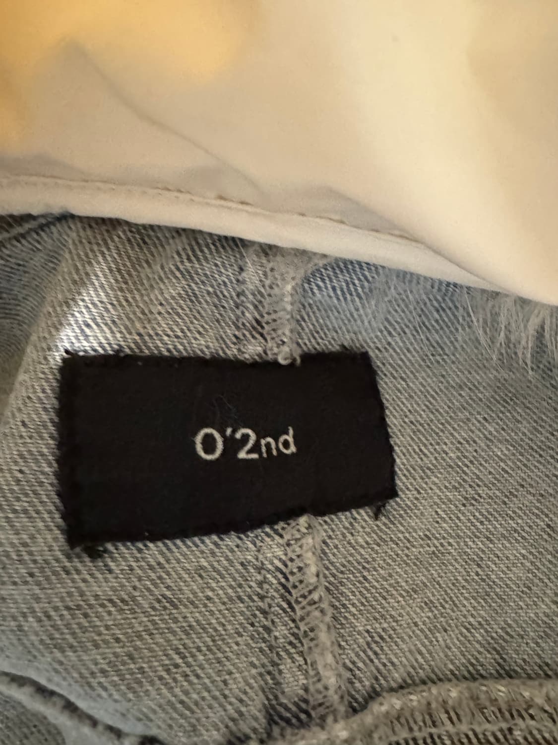 오즈세컨 폭스퍼 데님 베스트 상품이미지9