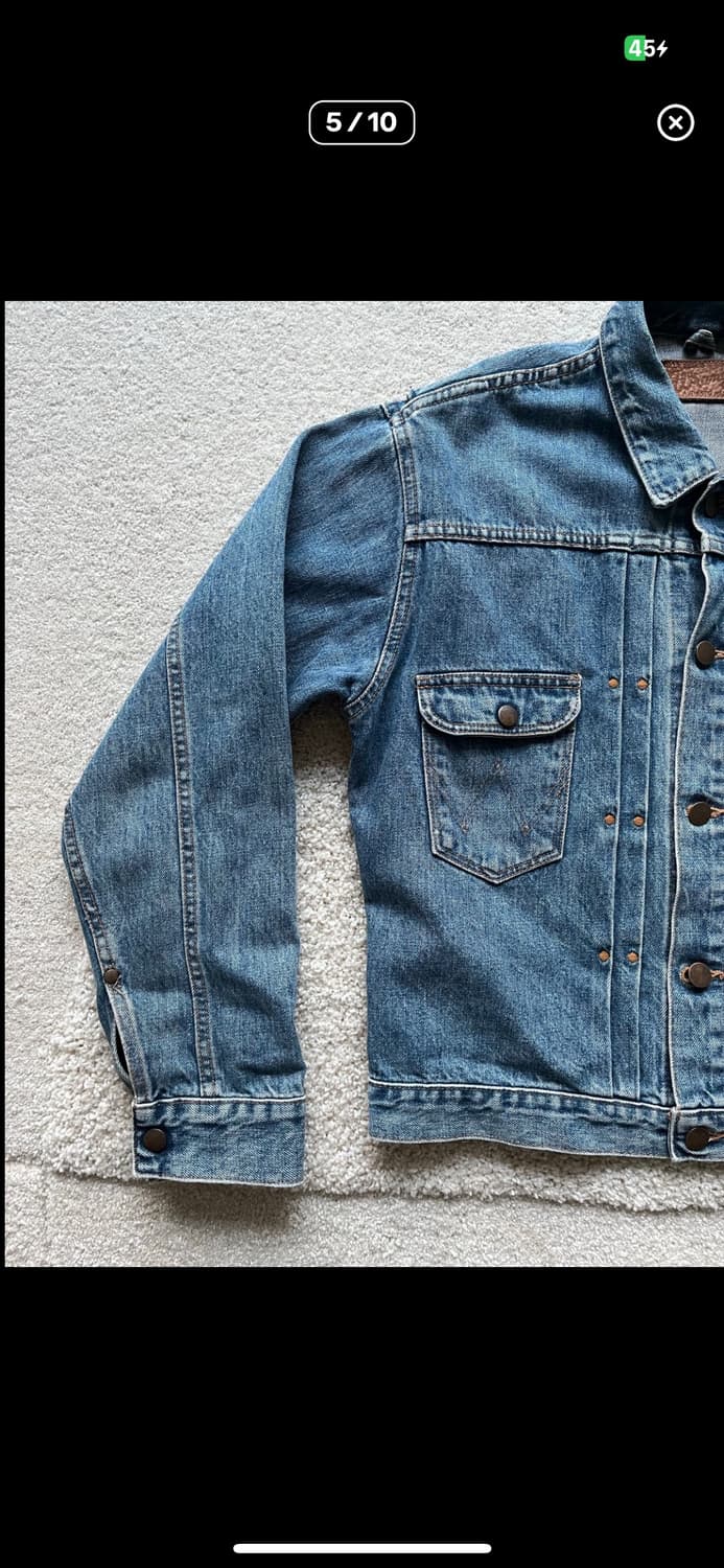 랭글러 존레논 데님자켓 상품이미지4