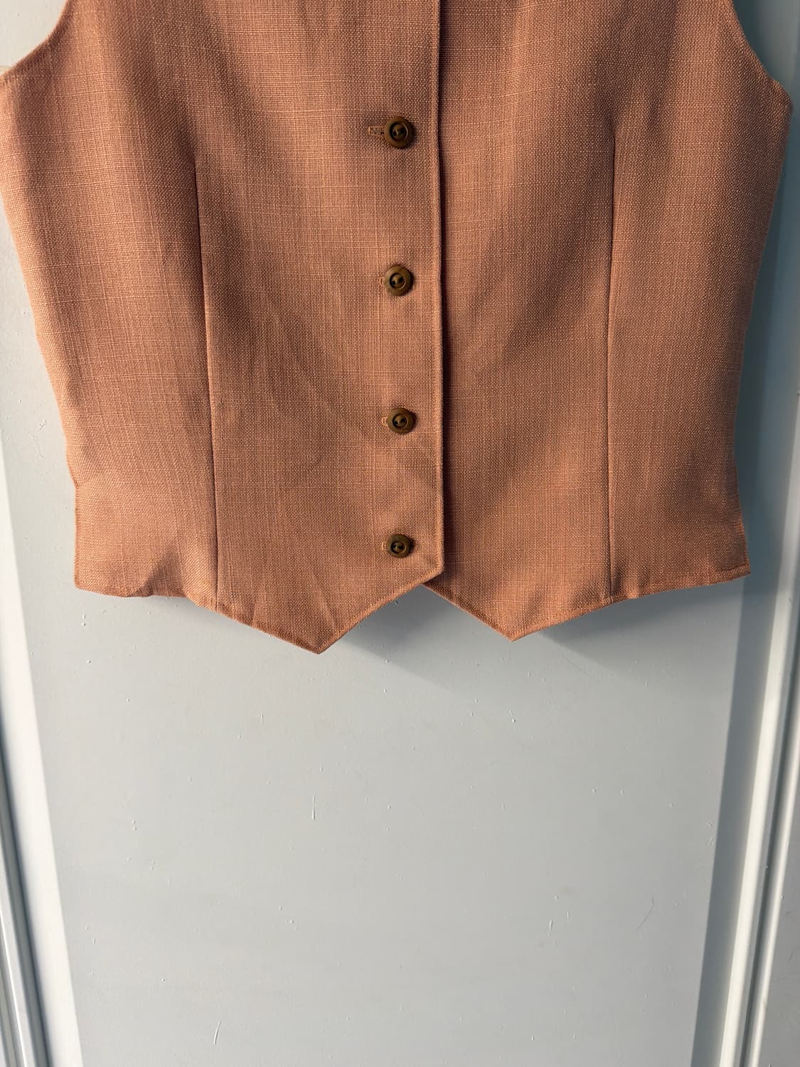 일본빈티지 핑크브라운 베스트 상품이미지7