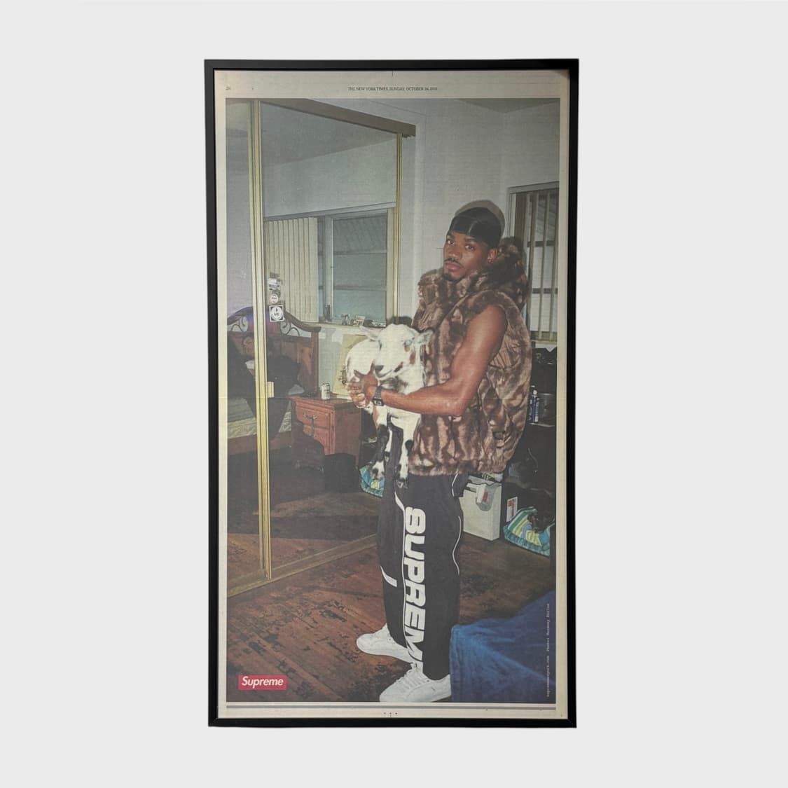 Supreme 슈프림 포스터 정품 (액자포함) 상품이미지1