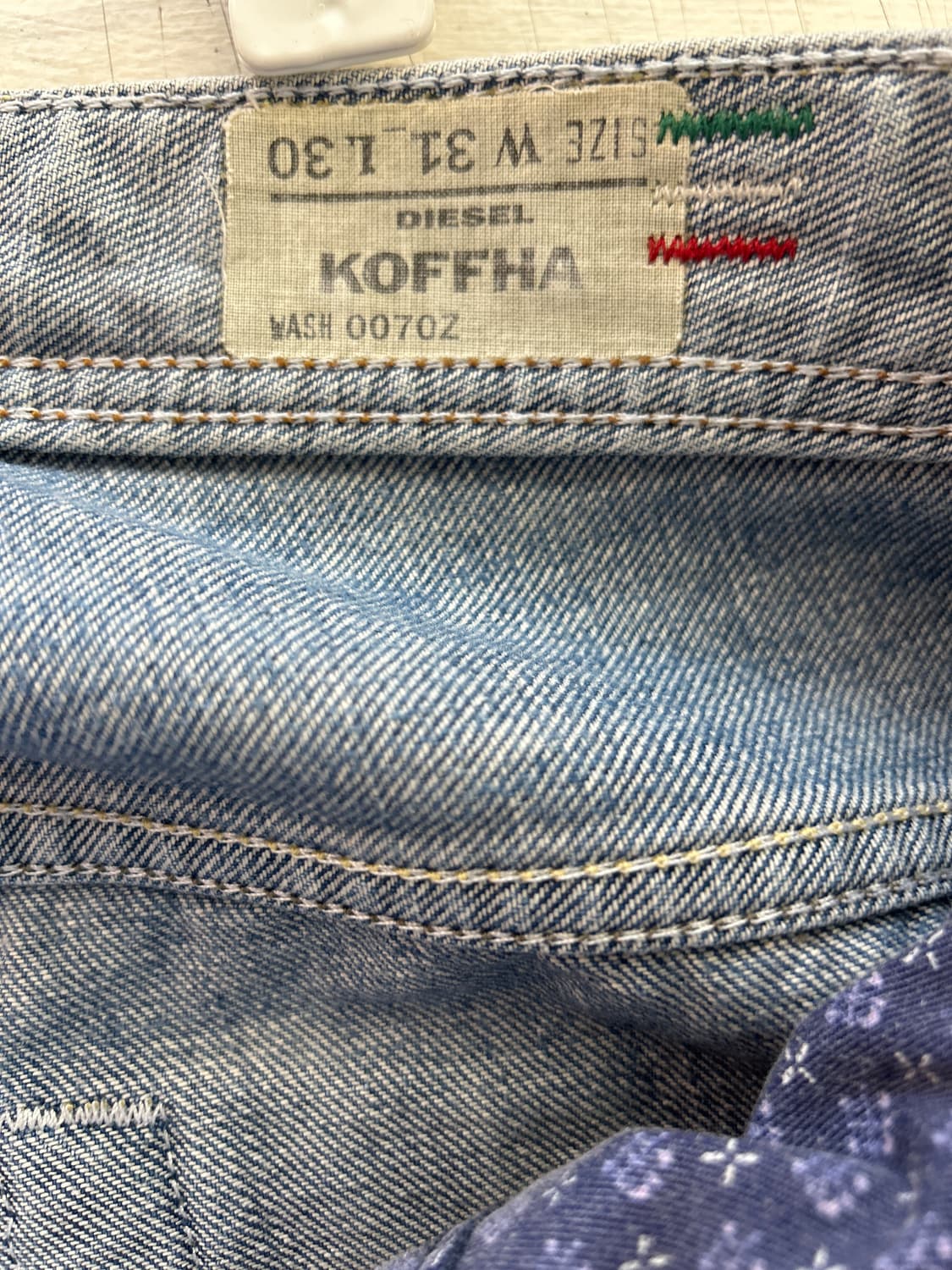 DIESEL koffa denim 부츠컷 상품이미지5