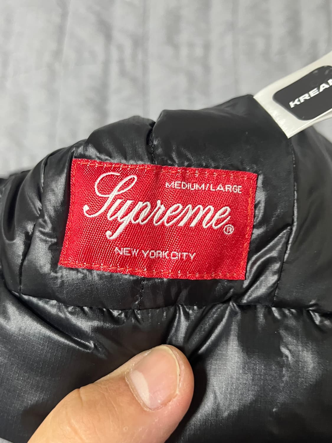 SUPREME 슈프림 패디드 다운 트루퍼 M/L 블랙 상품이미지7
