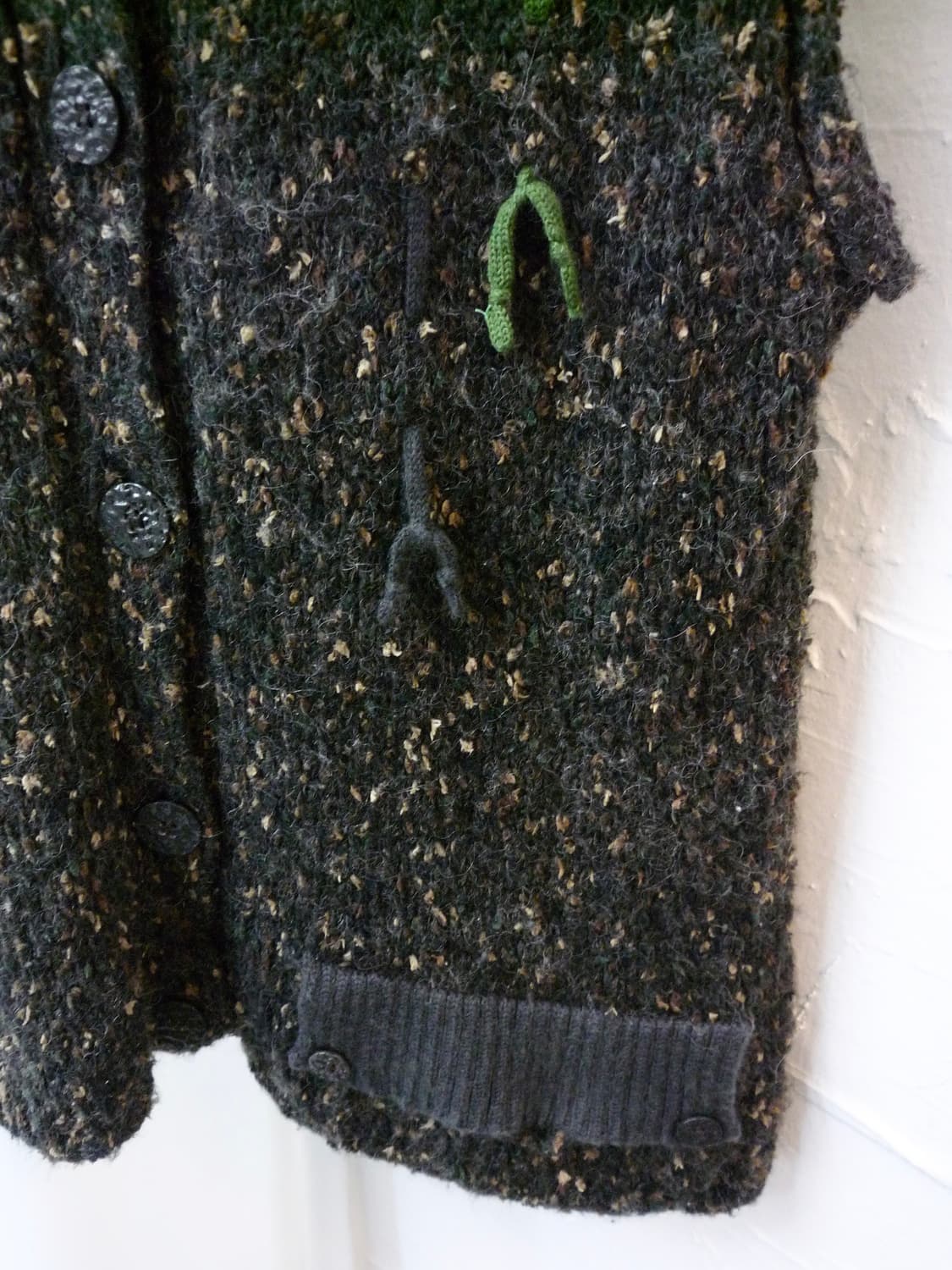 Deep forest knit vest 상품이미지6