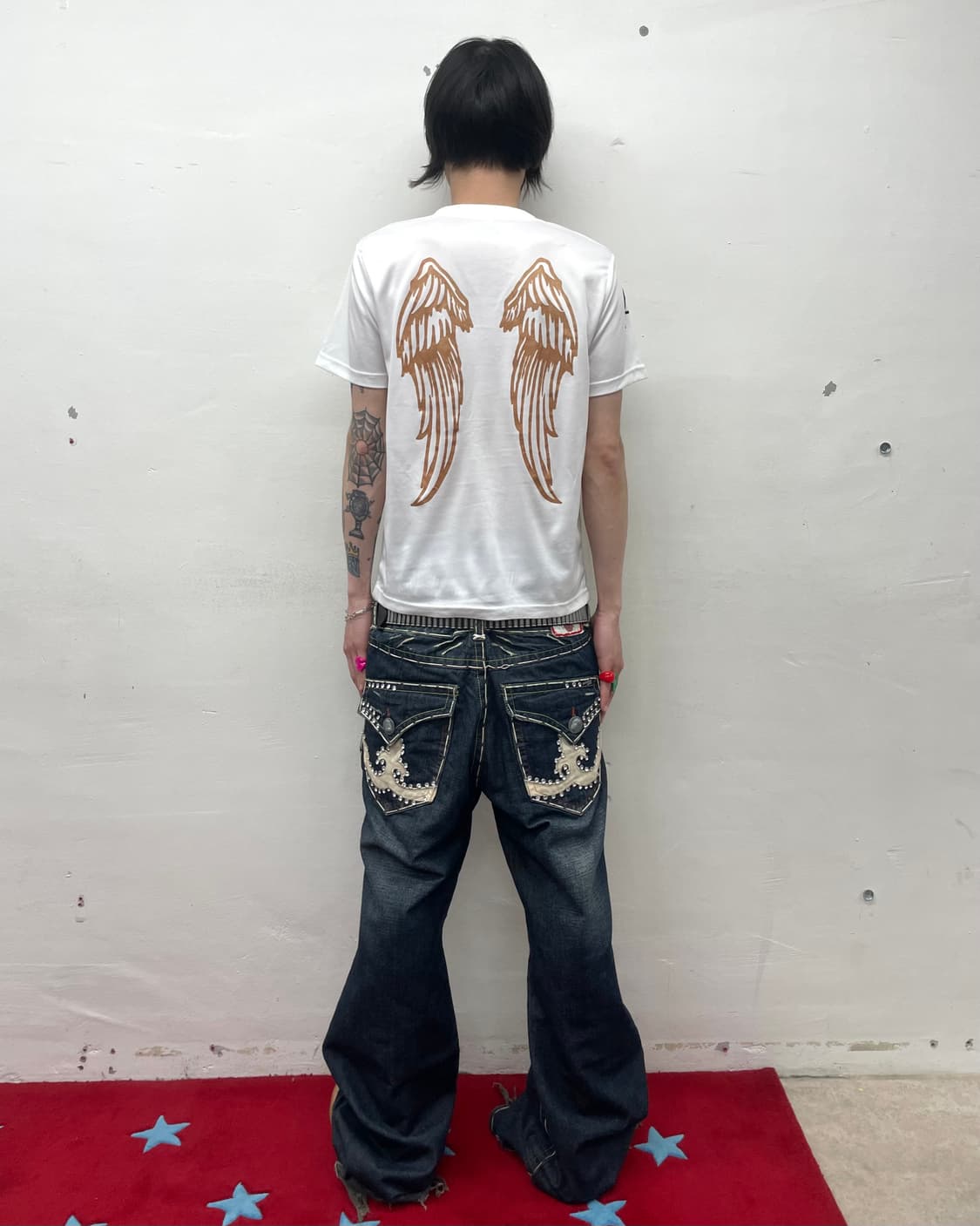 Gold Wings Unicorn White T-shirt  상품이미지3