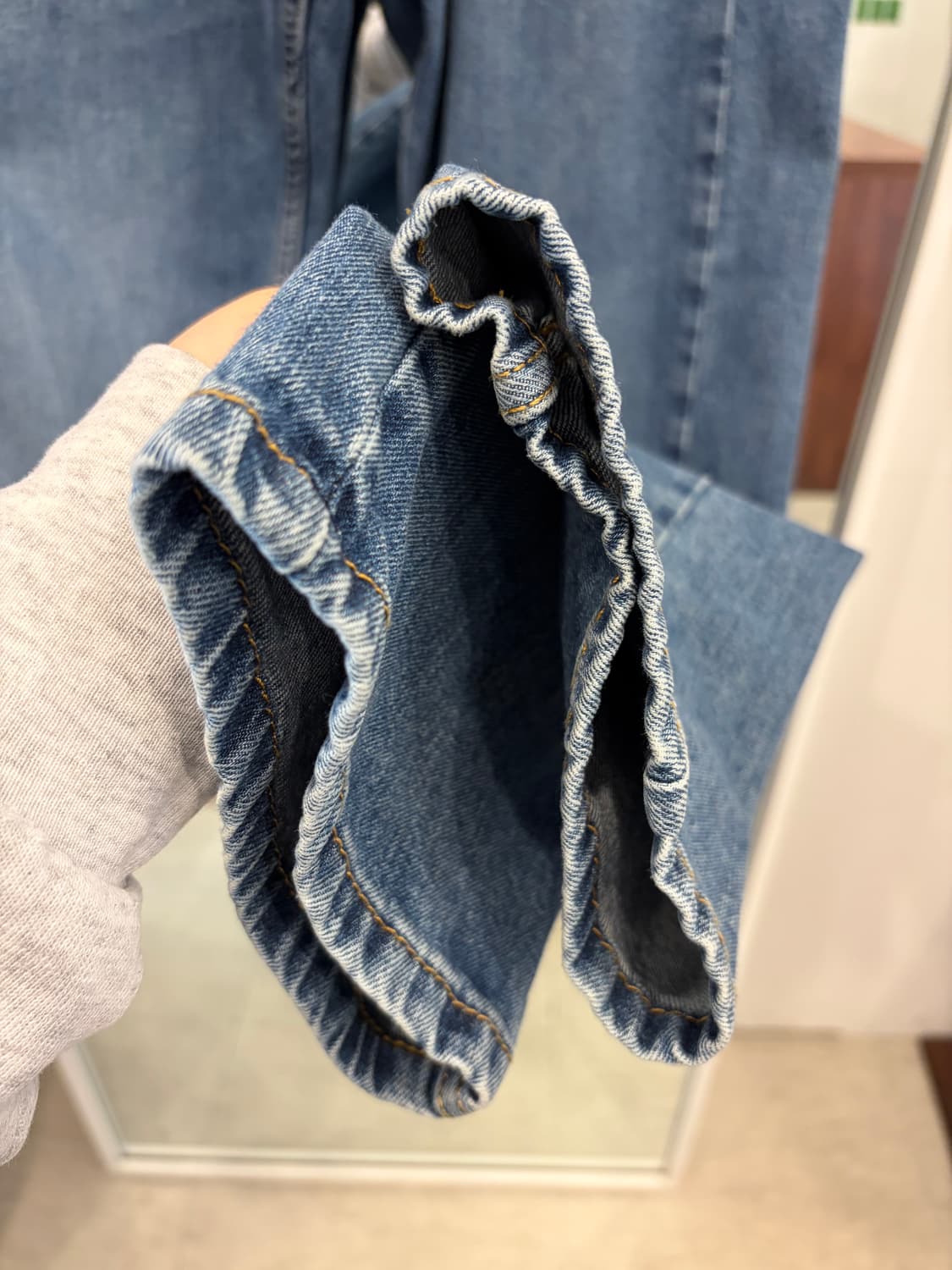 Levis 리바이스 505 블랭크탭 데님 팬츠 (34inch) 상품이미지8