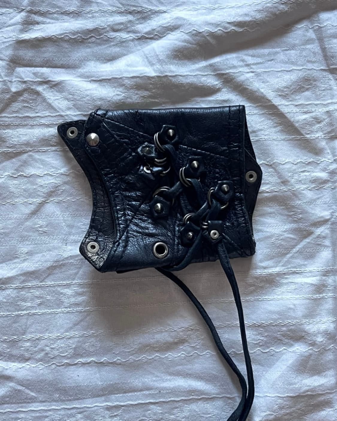 KMRii - leather arm cuff 레더 팔찌 상품이미지2