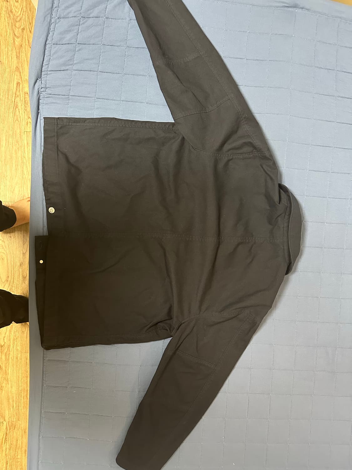 셔터(shirter) 워크 자켓 네이비(M,100) 택제거 새상품(미착용 상품이미지5