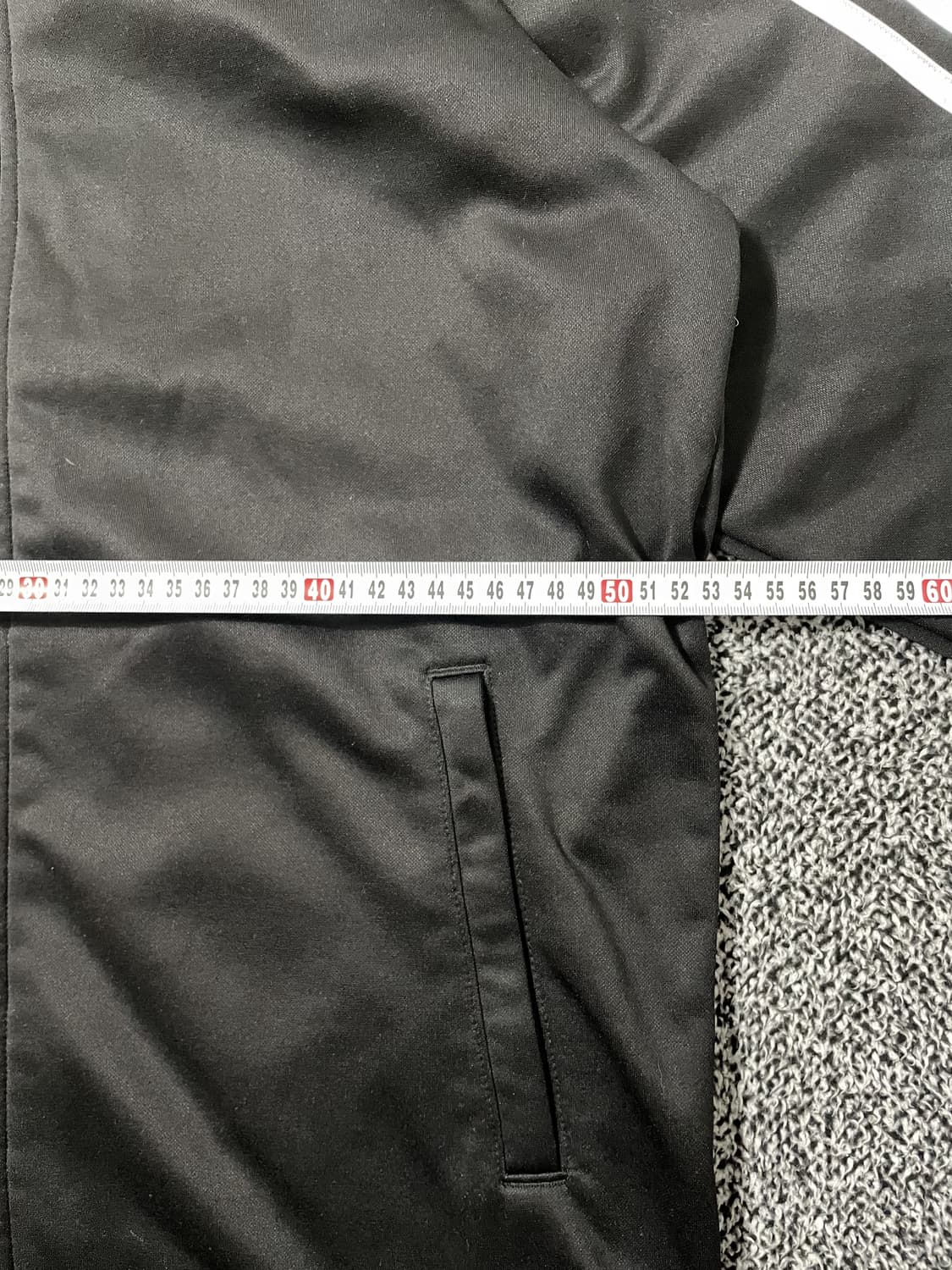 빈티지9. 아디다스 기본 흰검 트랙탑 져지 트레이닝 집업 자켓 상품이미지5