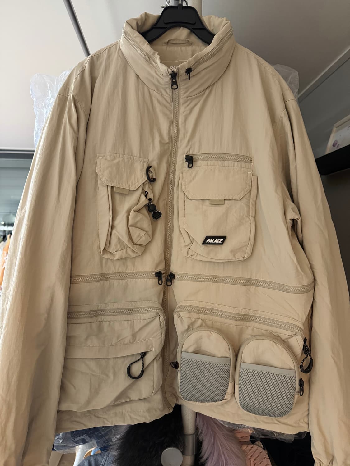 팔라스 멀티포켓 자켓 베이지 상품이미지1