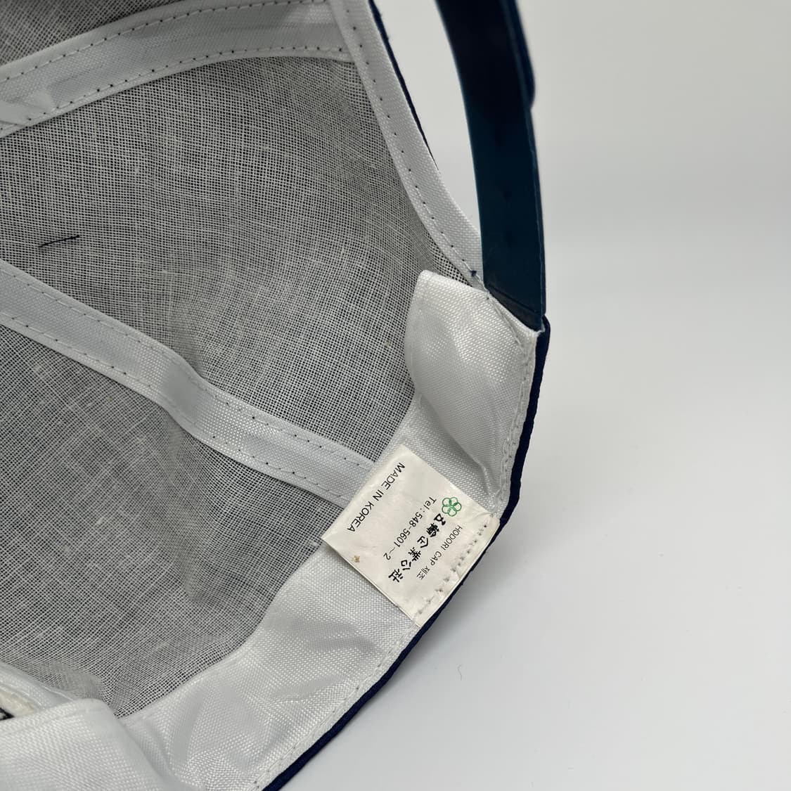 1988 서울 올림픽 미니 호돌이 빈티지 캡 화이트네이비 상품이미지5