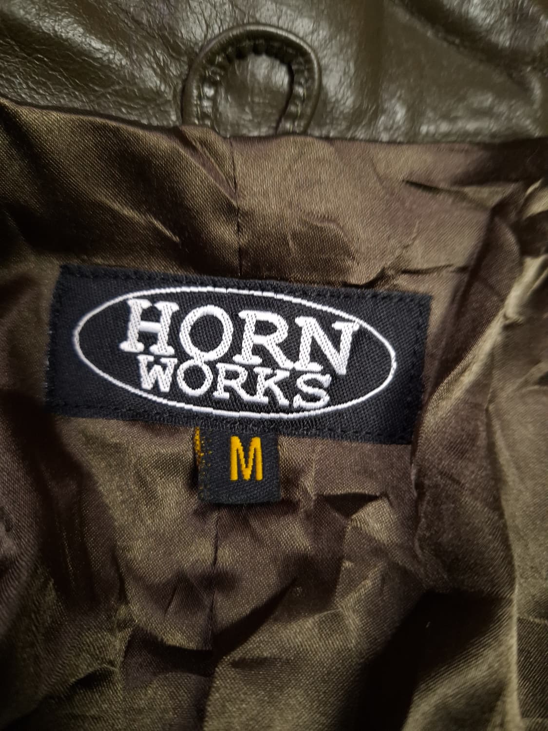 오리지날 90's 일본판 HORN WORKS 리얼레더 블레이져 상품이미지3