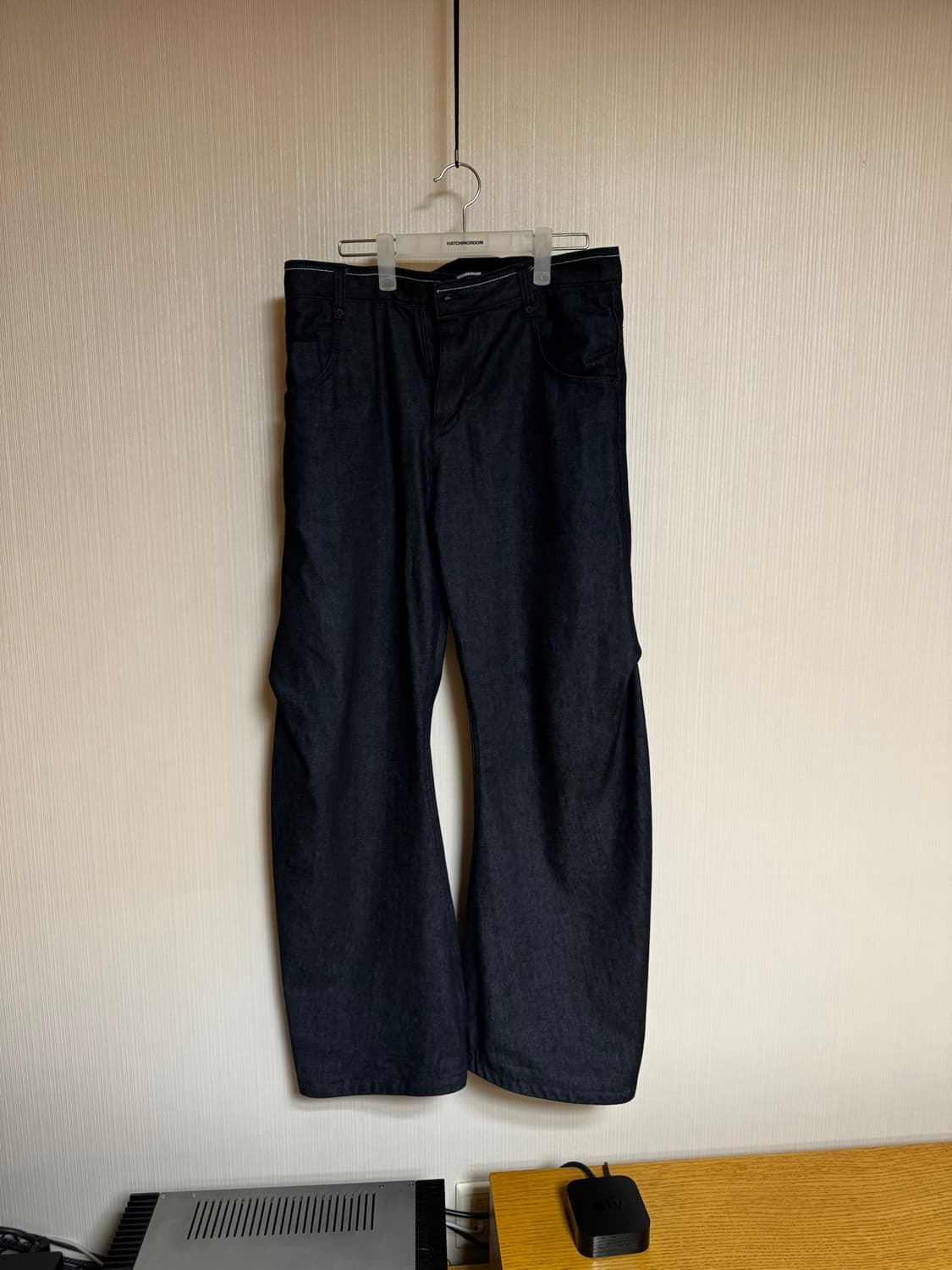 해칭룸 River jeans Raw indigo 4 상품이미지3