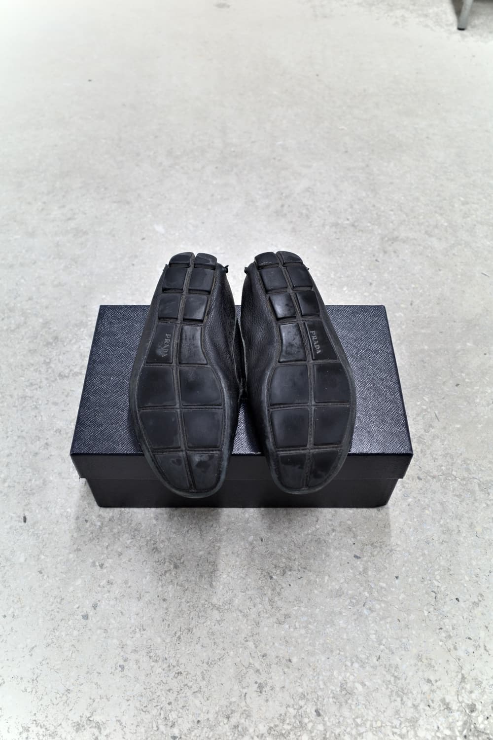 Prada Leather Driving Shoes 상품이미지2