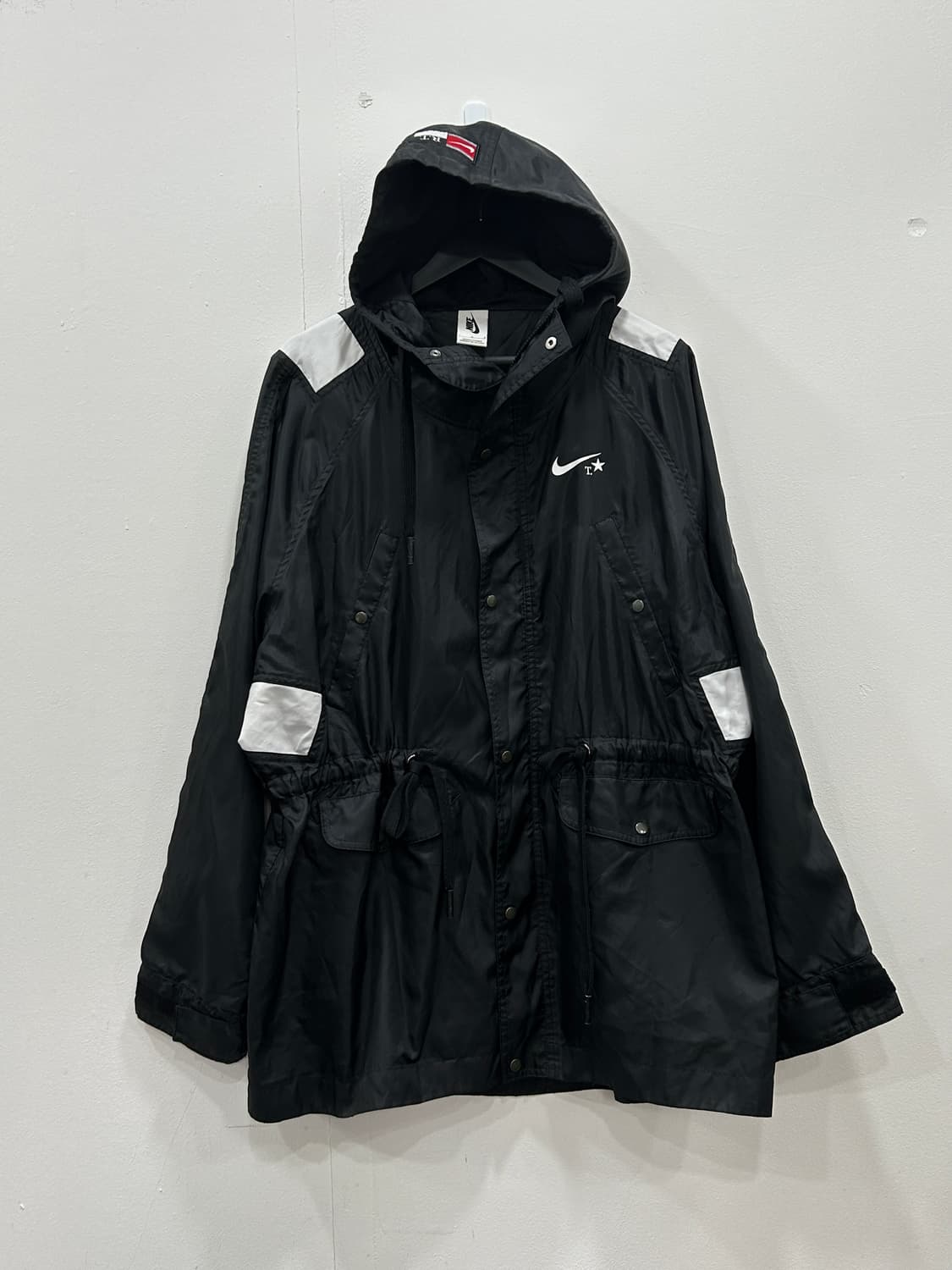 나이키 리카르도 티시 후드 바람막이 자켓 블랙 상품이미지2