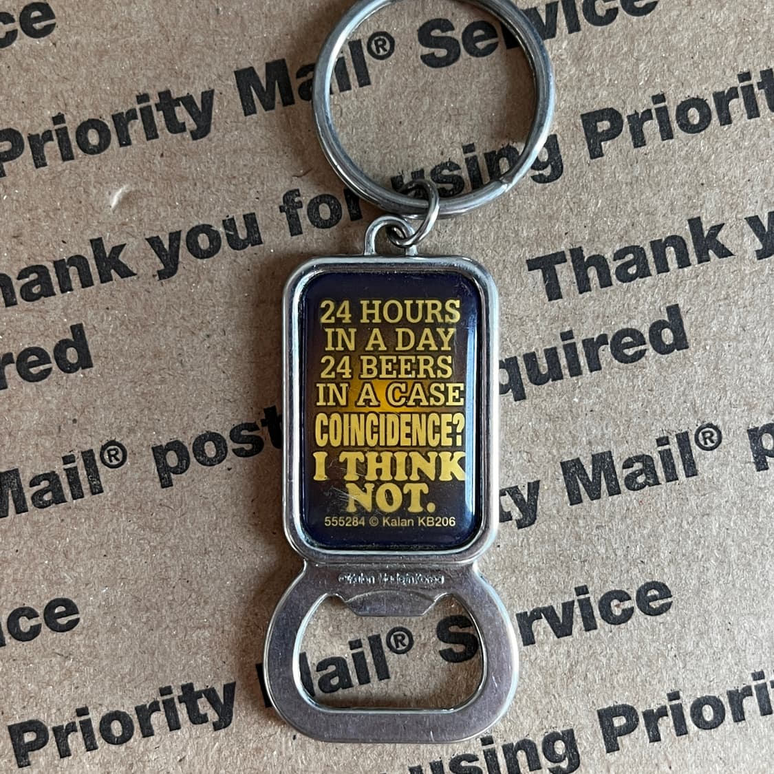 90s vtg Beer Bottle Opener Keyring 상품이미지2