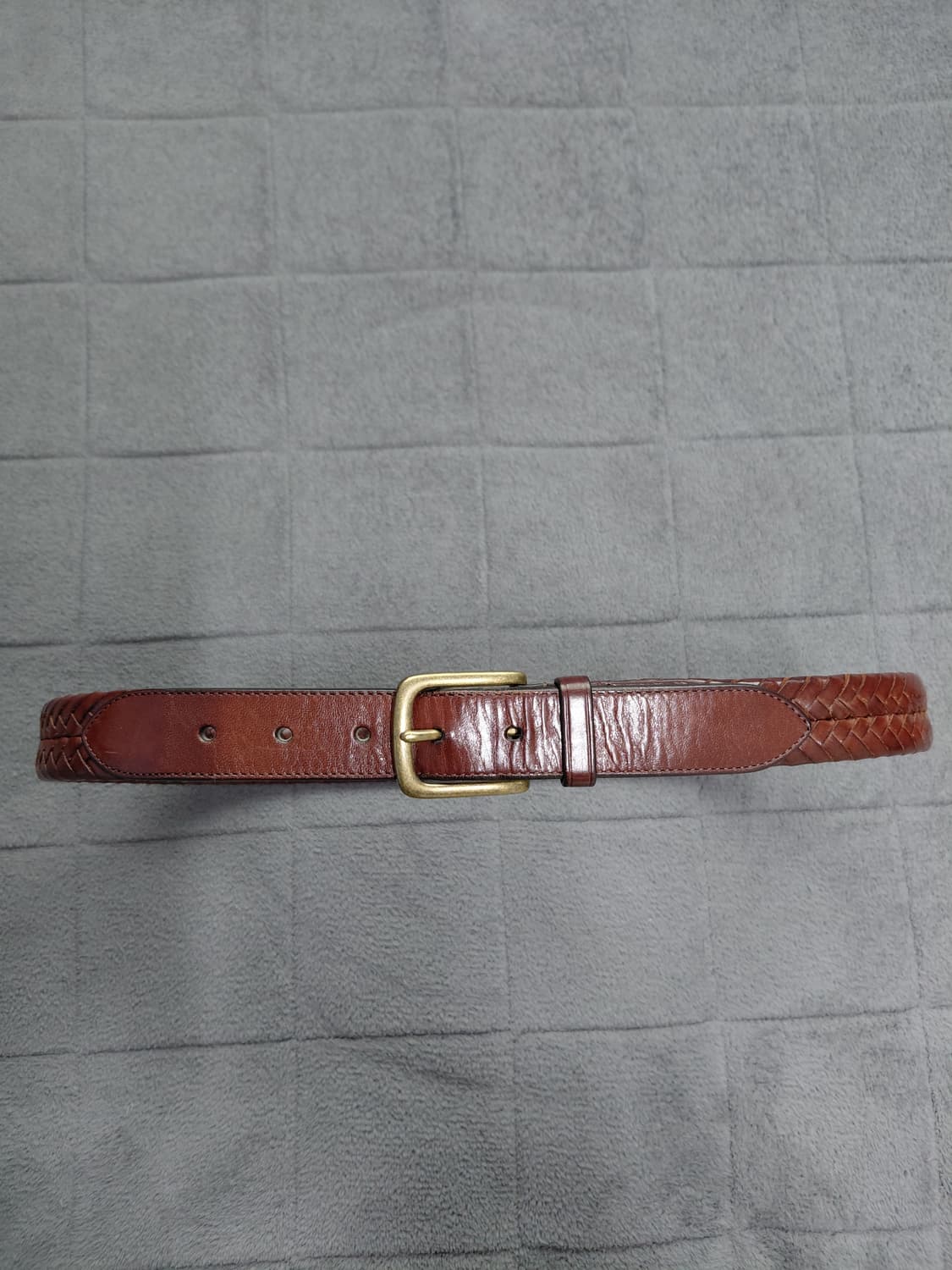 코치 헤리티지 브레이디드 가죽 벨트 상품이미지3