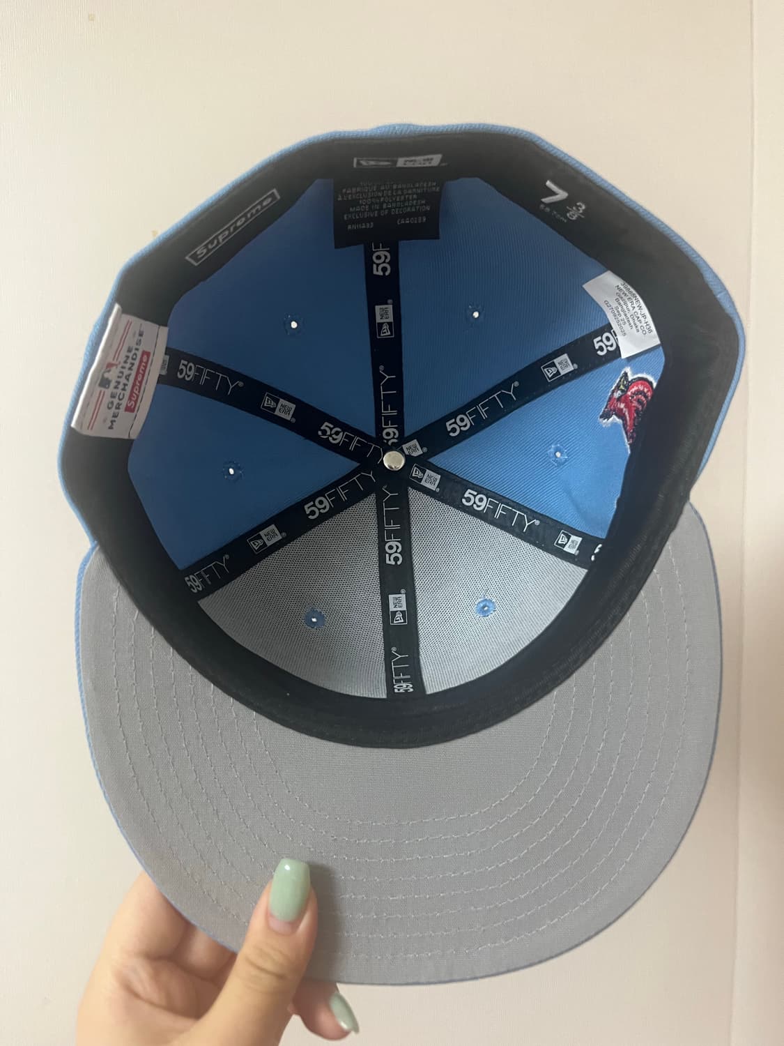 슈프림 챔피언스 박스로고 뉴에라 위트 상품이미지5