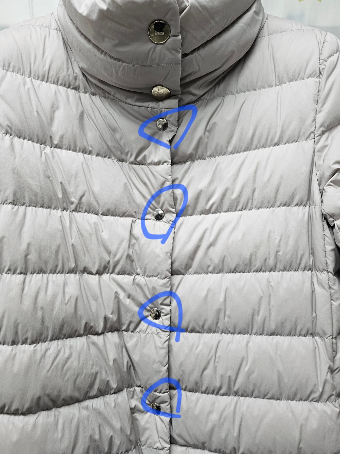 매장정품/ 에르노 여성패딩 키큰66 ~ 마른77 구스다운패딩 AD06 상품이미지8