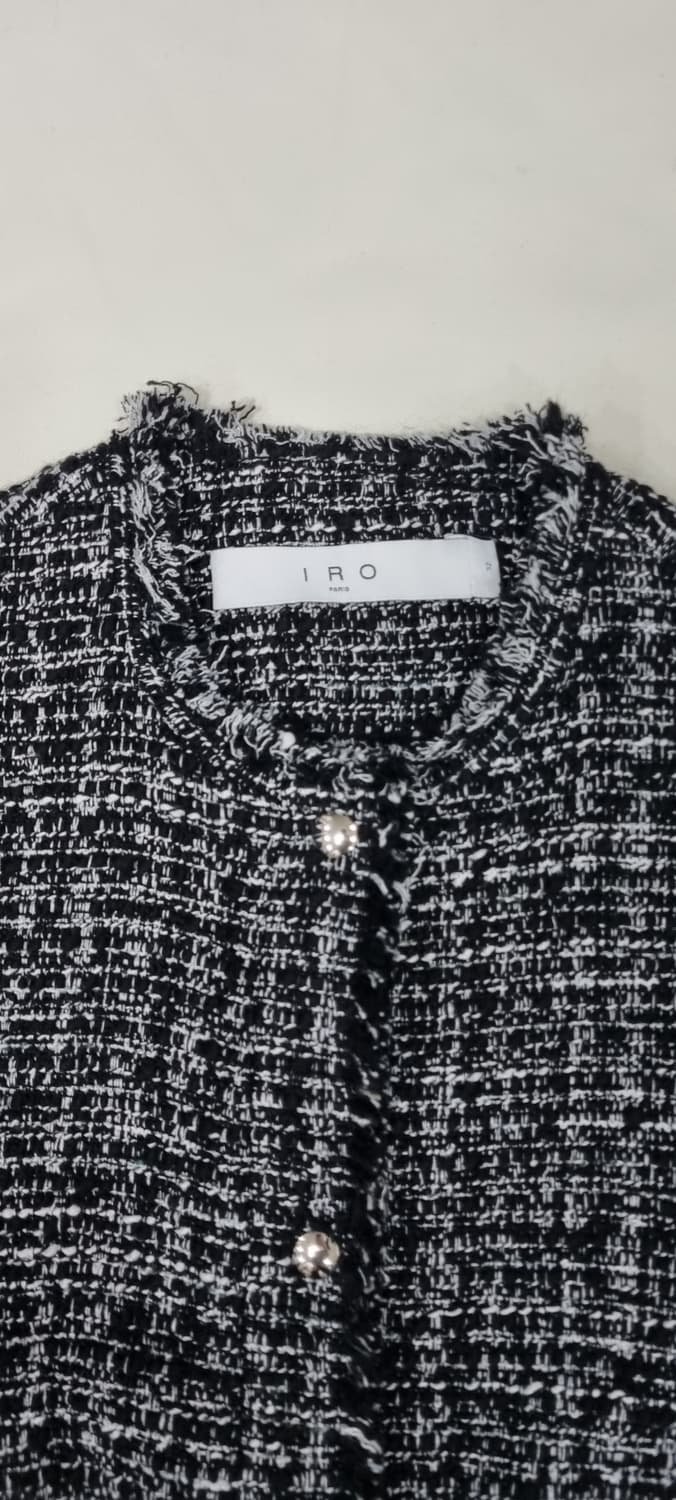 IRO 이로 트위드 버튼 자켓 S _ 여성, 실측 확인 상품이미지9