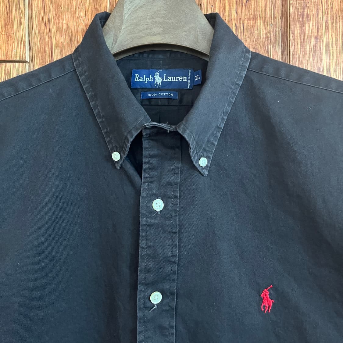 폴로 블랙 셔츠 상품이미지3