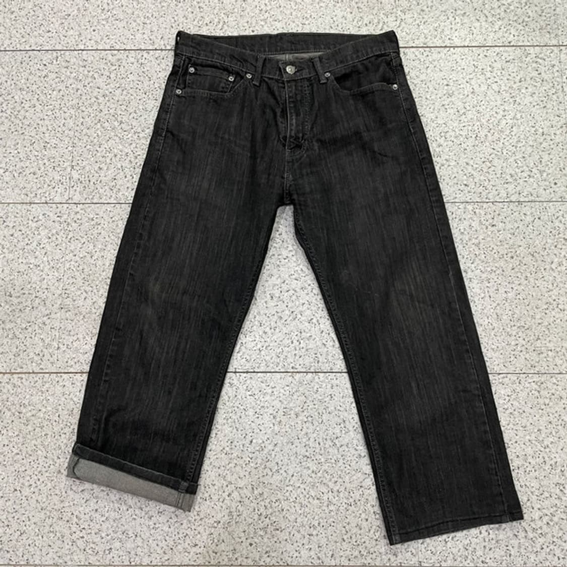 리바이스 505 스트레이트 블랙진 (32) 상품이미지3