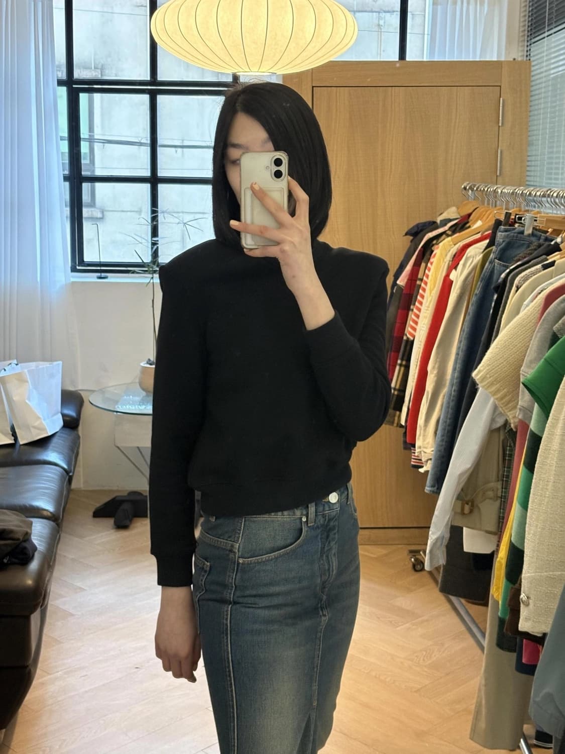 드리스반노튼 파워숄더 스웻셔츠 상품이미지4