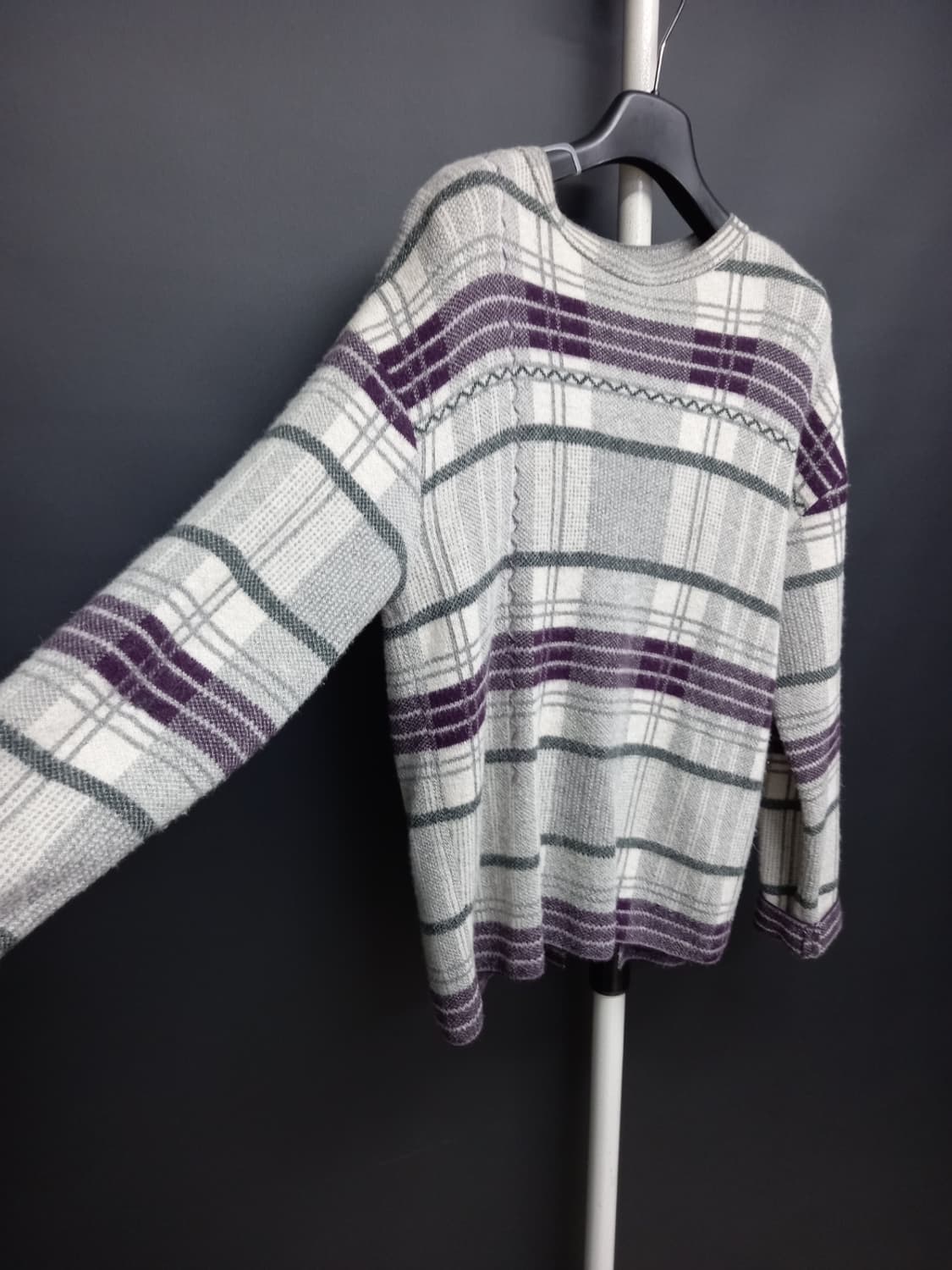 SJSJ 춘추동 알파카혼방 니트블라우스 F 44-77 상품이미지4