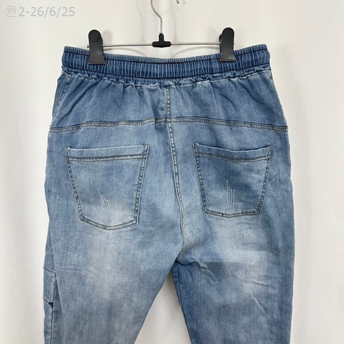 보세 여자 미키 밴딩 편한바지 XL 상품이미지5