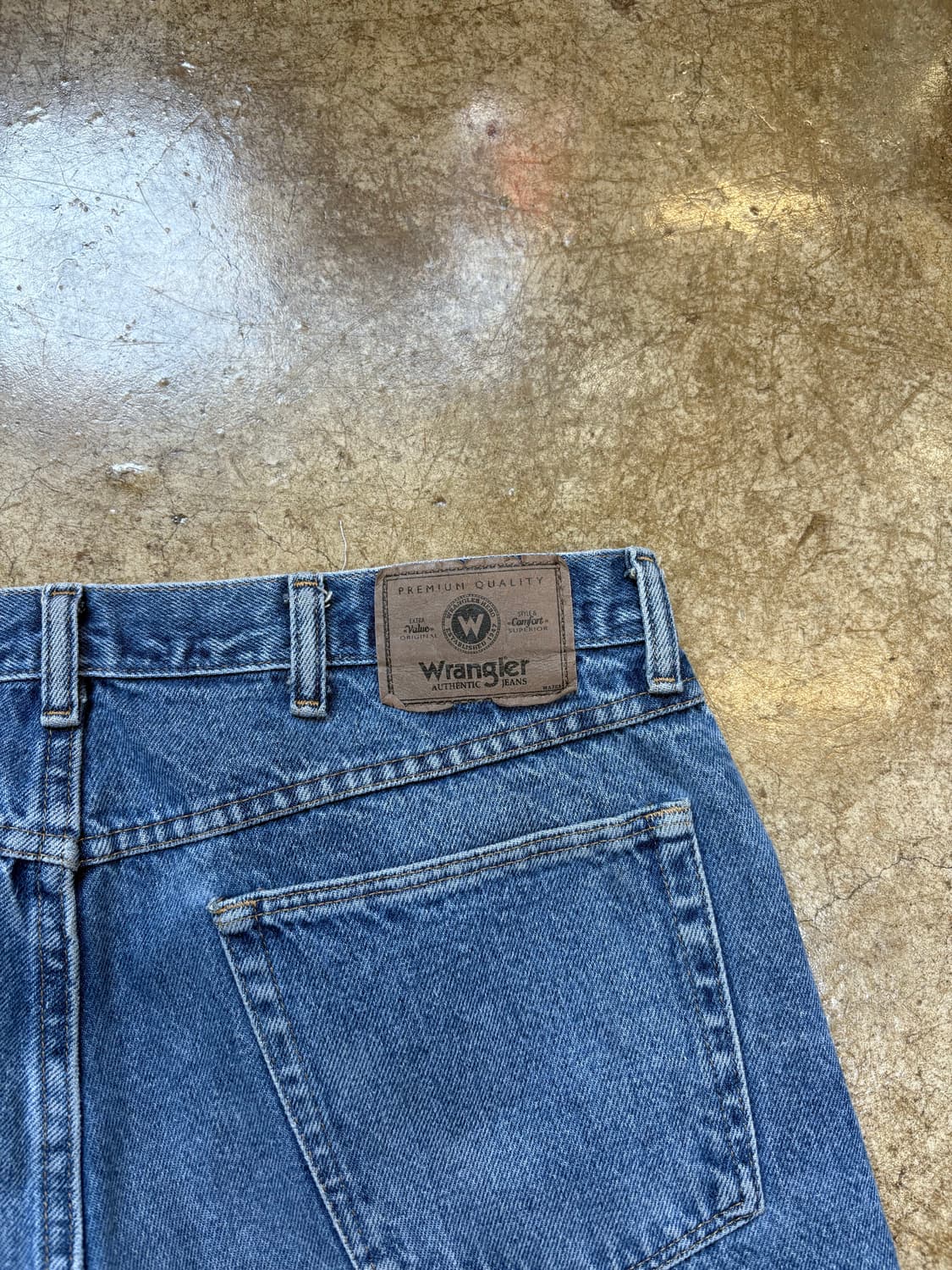 90-00s 랭글러 빈티지 데님 팬츠 상품이미지6