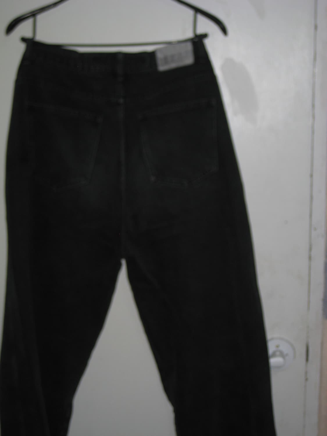 스웨이드 suade사에 블랙 데님 팬츠 라지 사이즈 상품이미지3