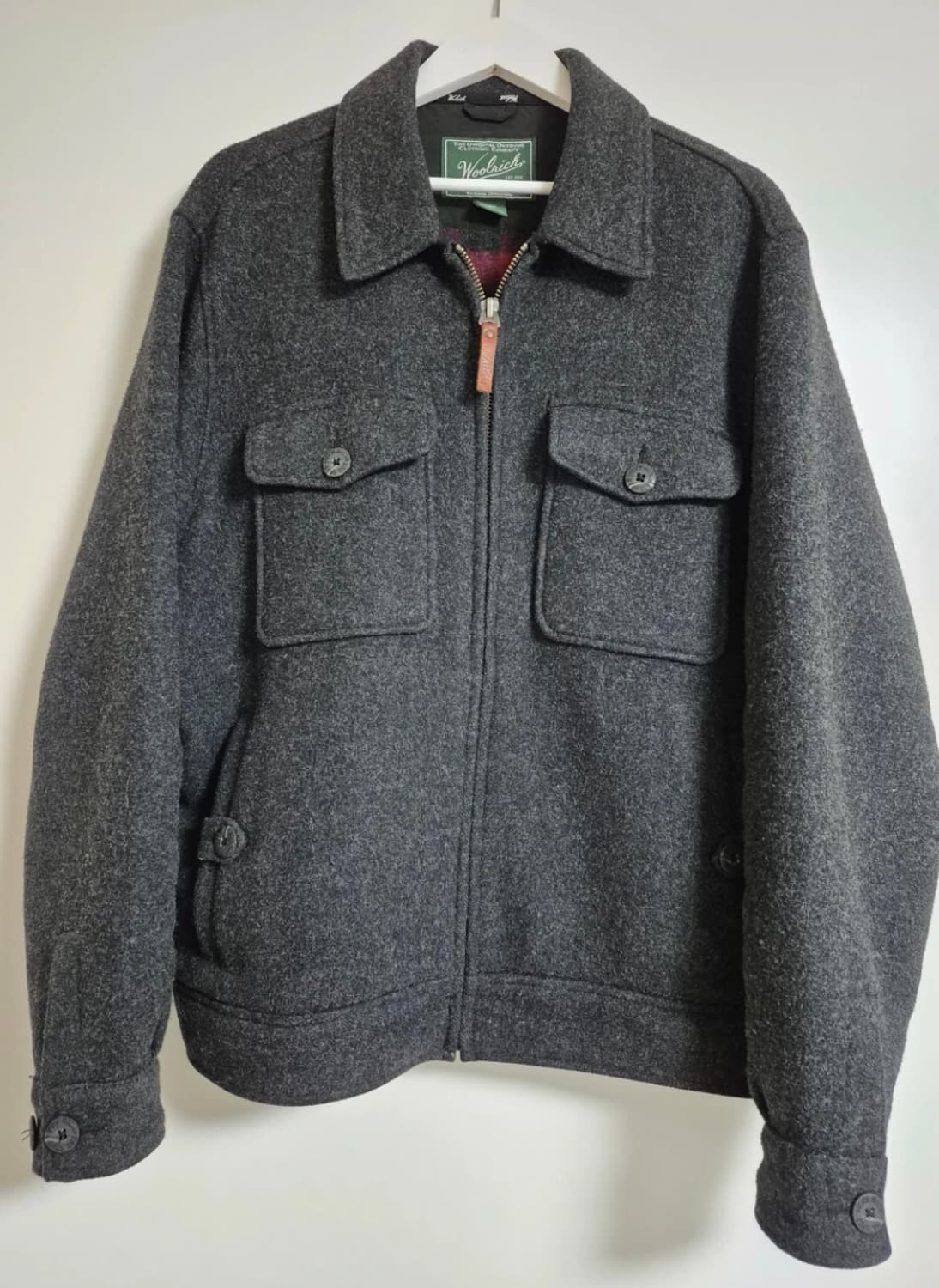 [데드스탁/울리치] 울 블루종 스포츠 자켓 상품이미지1