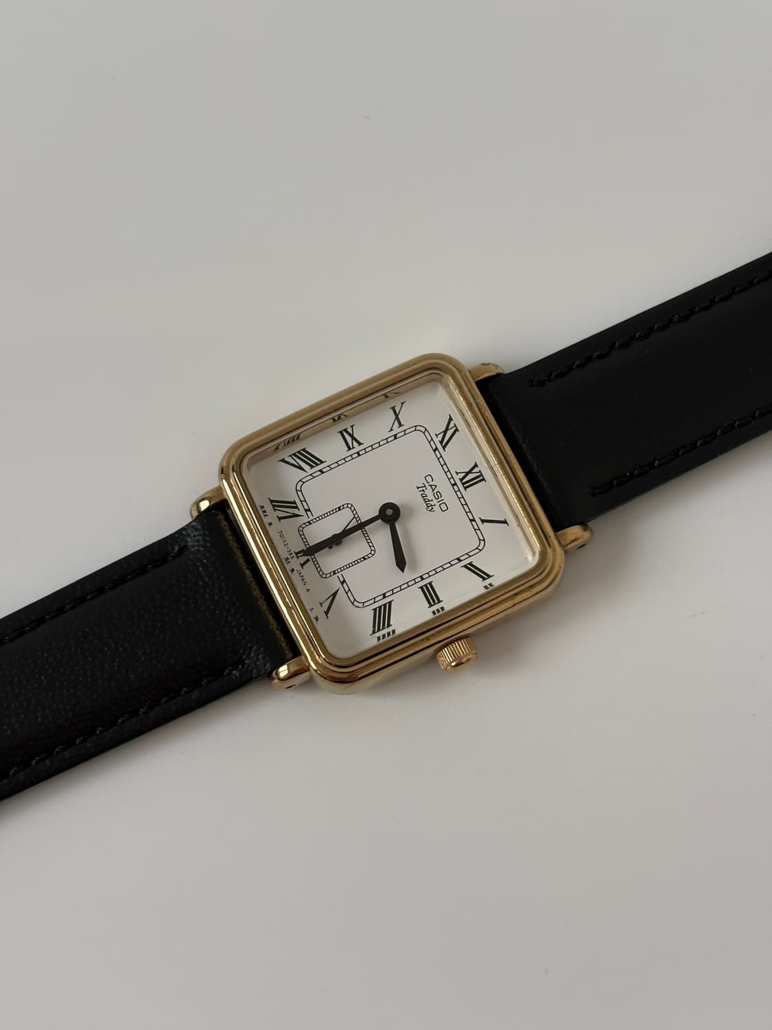 1990s Small Seconds Square Ladies Quartz 상품이미지4