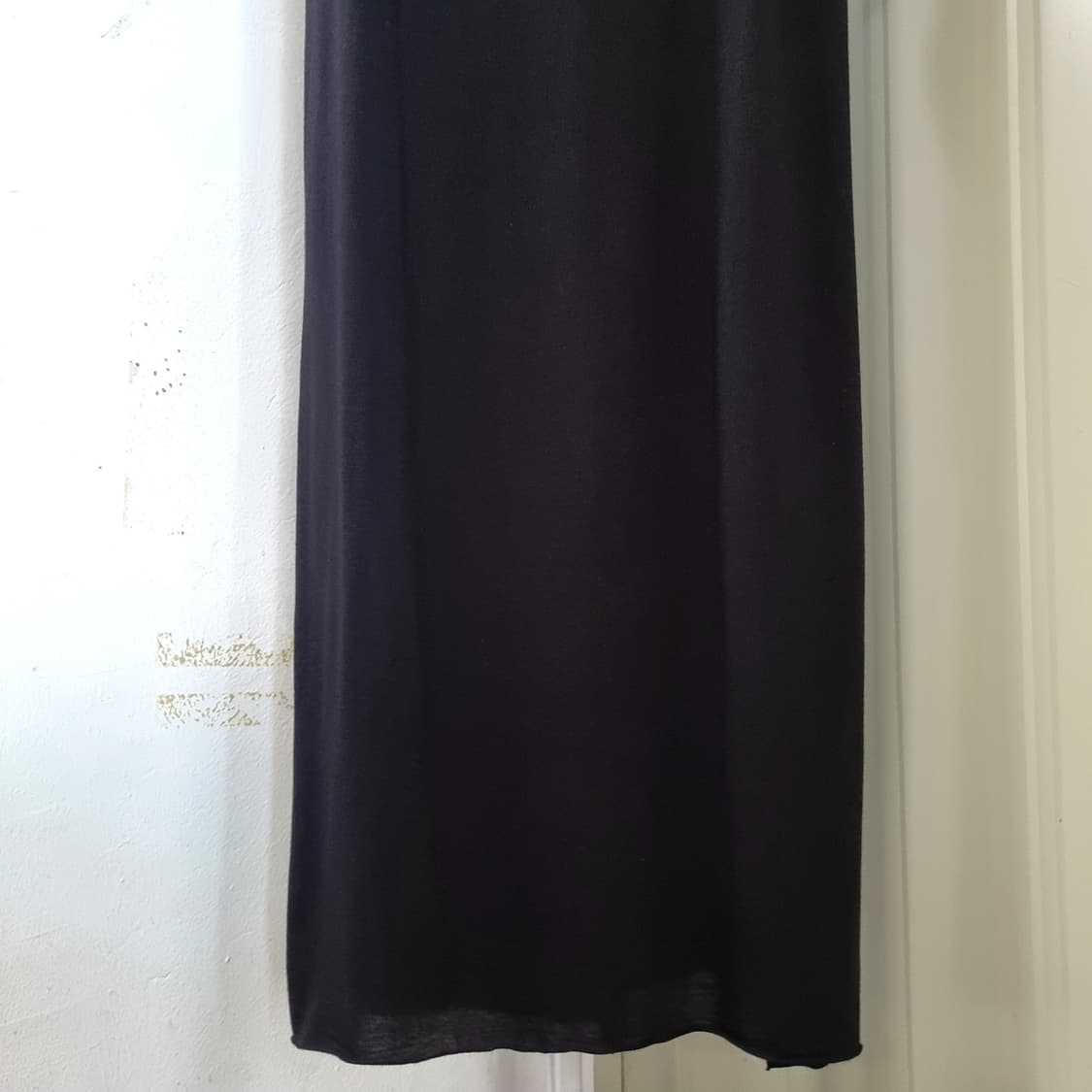 릭오웬스 릴리즈 뒷트임 드레이핑 스커트 치마 20SS (38)택달린새상품 상품이미지6