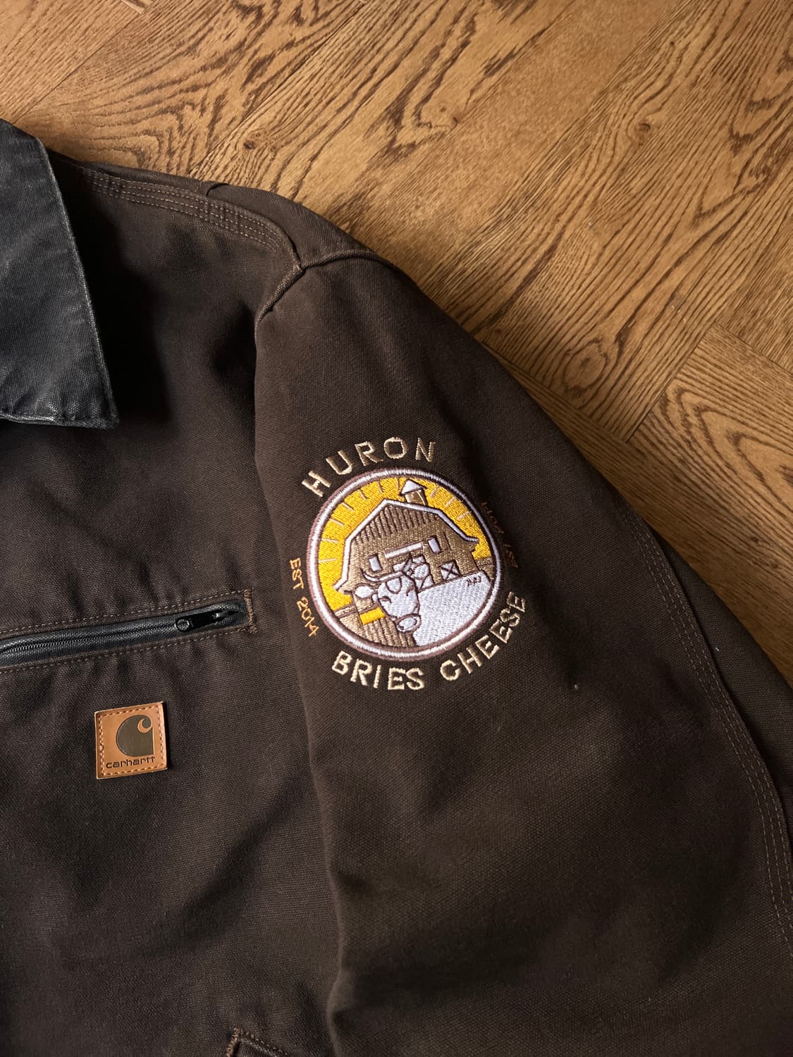 [3XL]칼하트 USA J97 디트로이트 다크브라운 워크자켓 상품이미지5