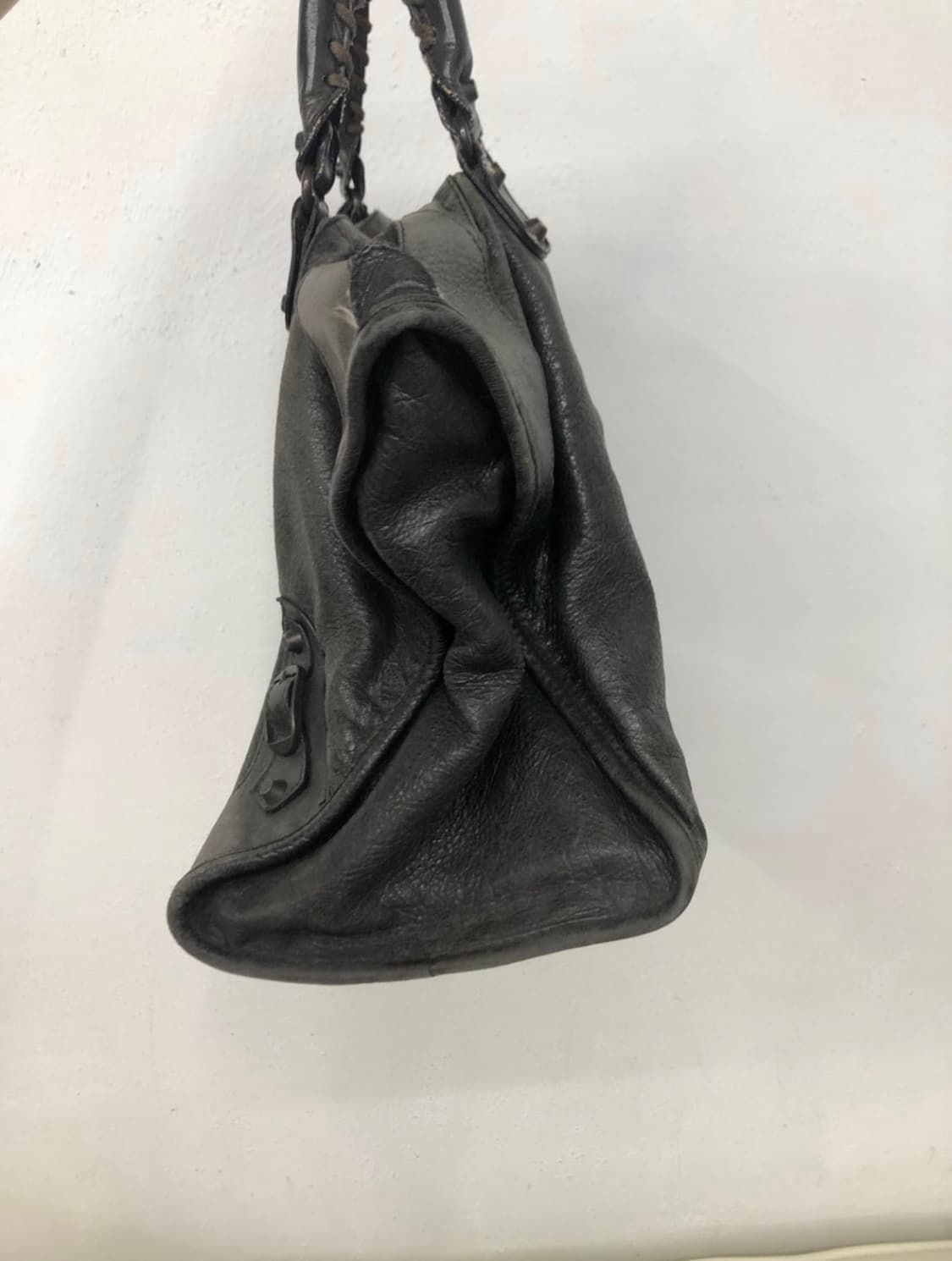 [vintage] 발렌시아가 시티백 블랙 라지 상품이미지6