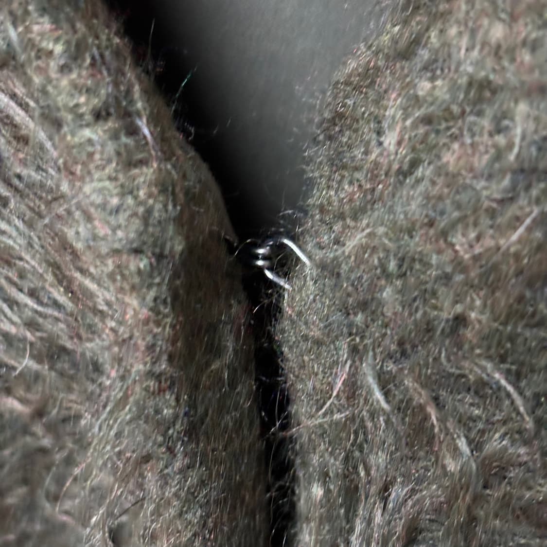 F) perverze 퍼버즈 웨이브 크러쉬 니트 가디건 상품이미지3