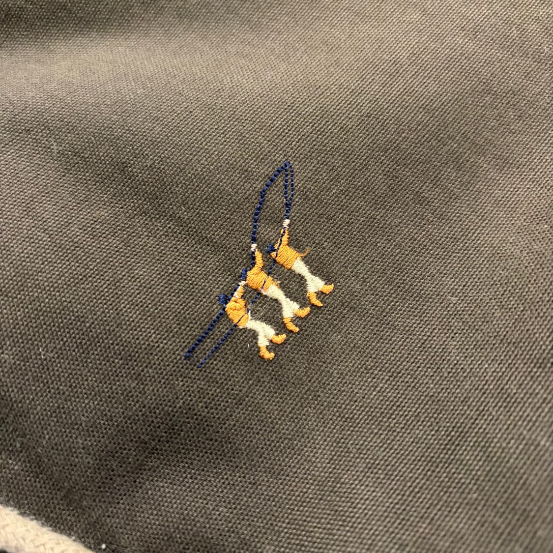 [105] 헨리코튼 빈티지 브라운 야상 점퍼 포켓 자켓 B320 상품이미지4