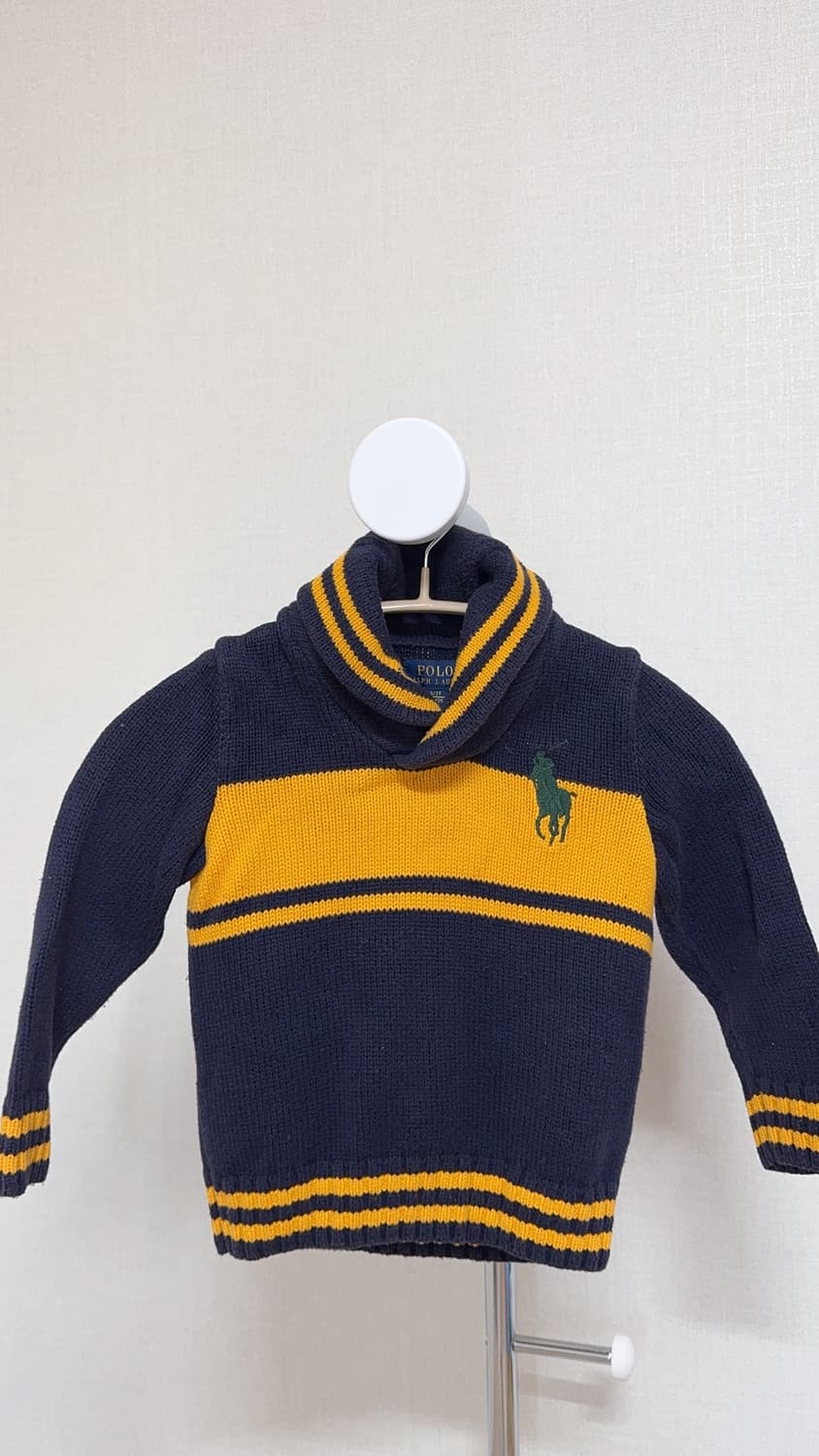 폴로 랄프로렌 남아 니트 3T 네이비 상품이미지1