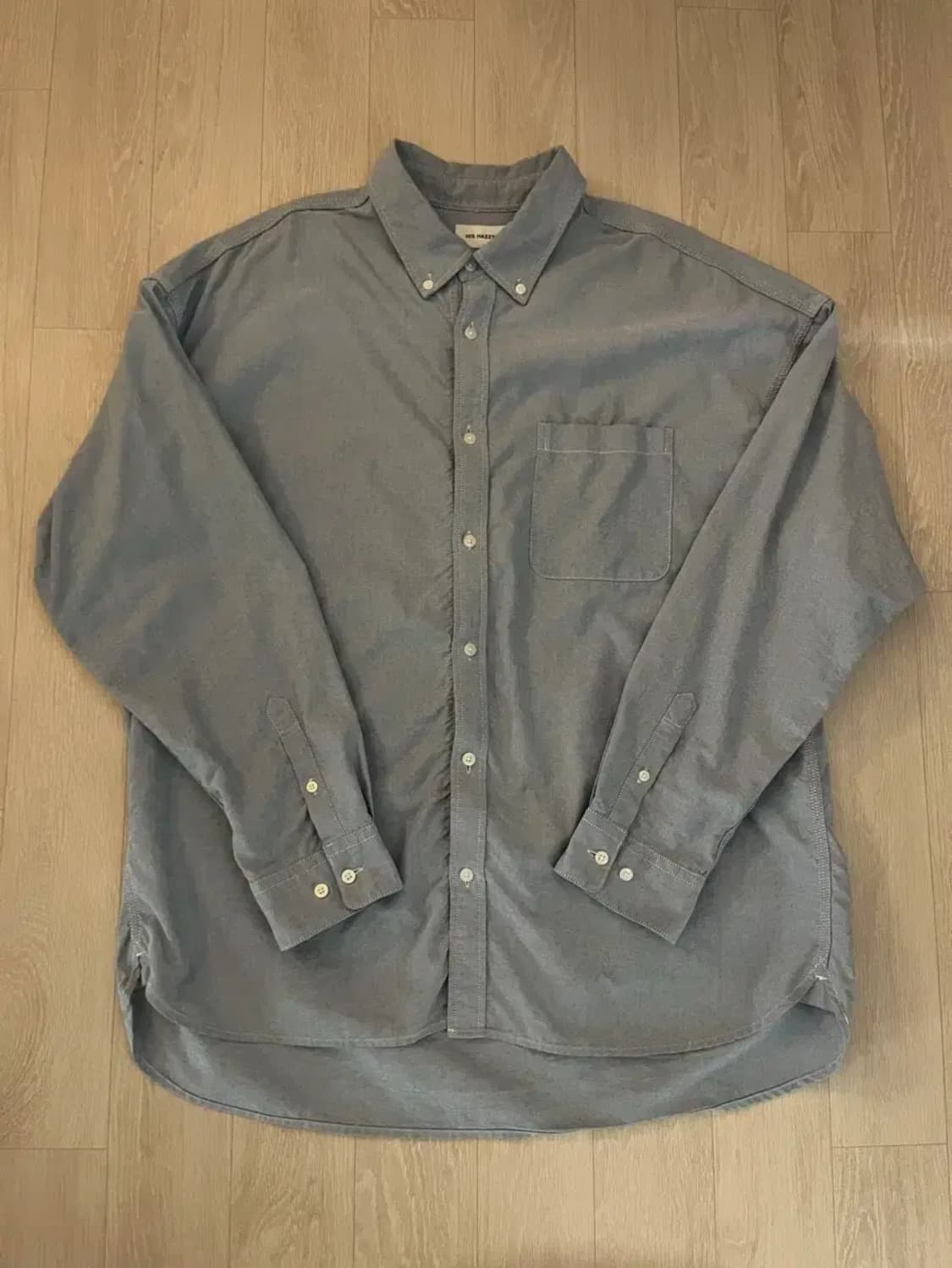 HIS 헤지스 그랜트 옥스포드셔츠 L 상품이미지1
