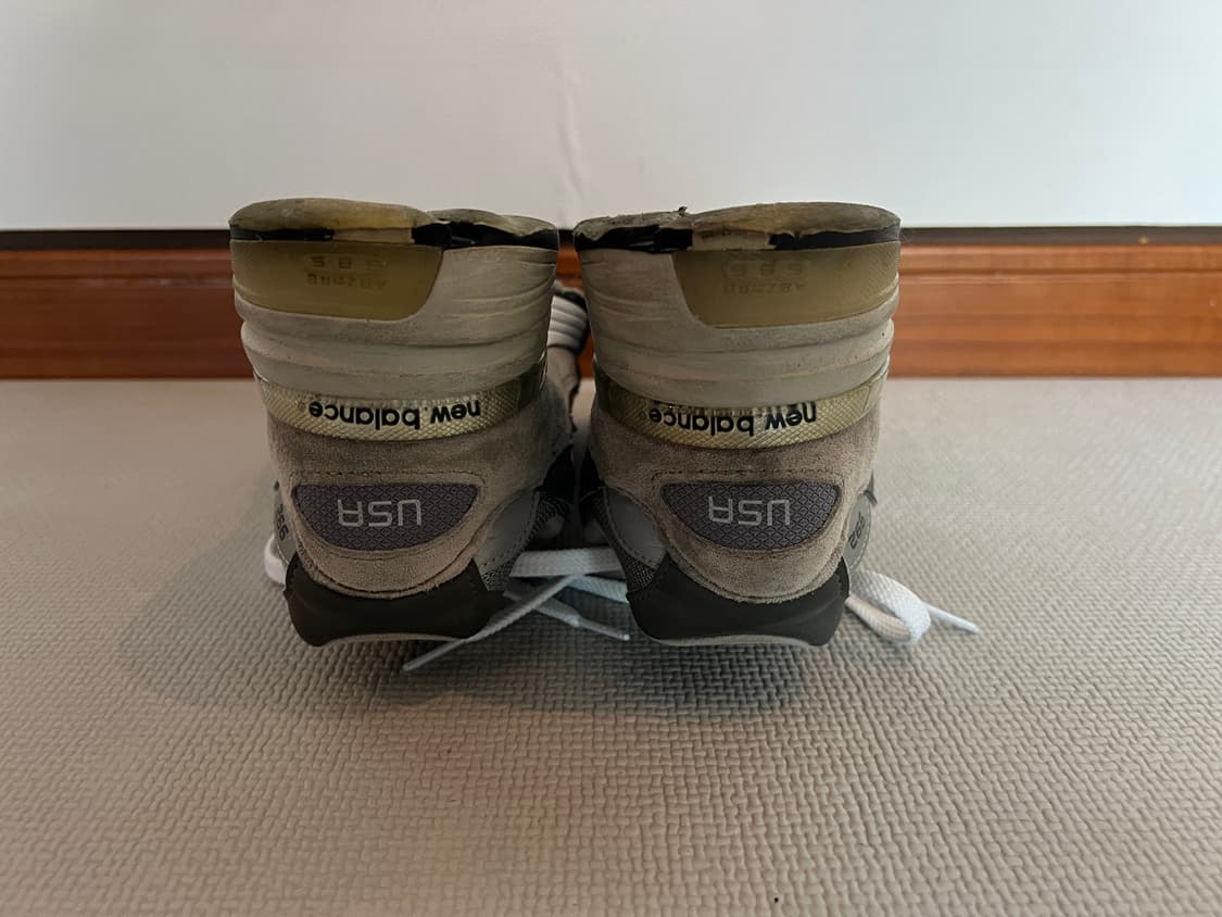 [중고 2켤레] 뉴발란스 코리아 992 그레이 270 상품이미지9