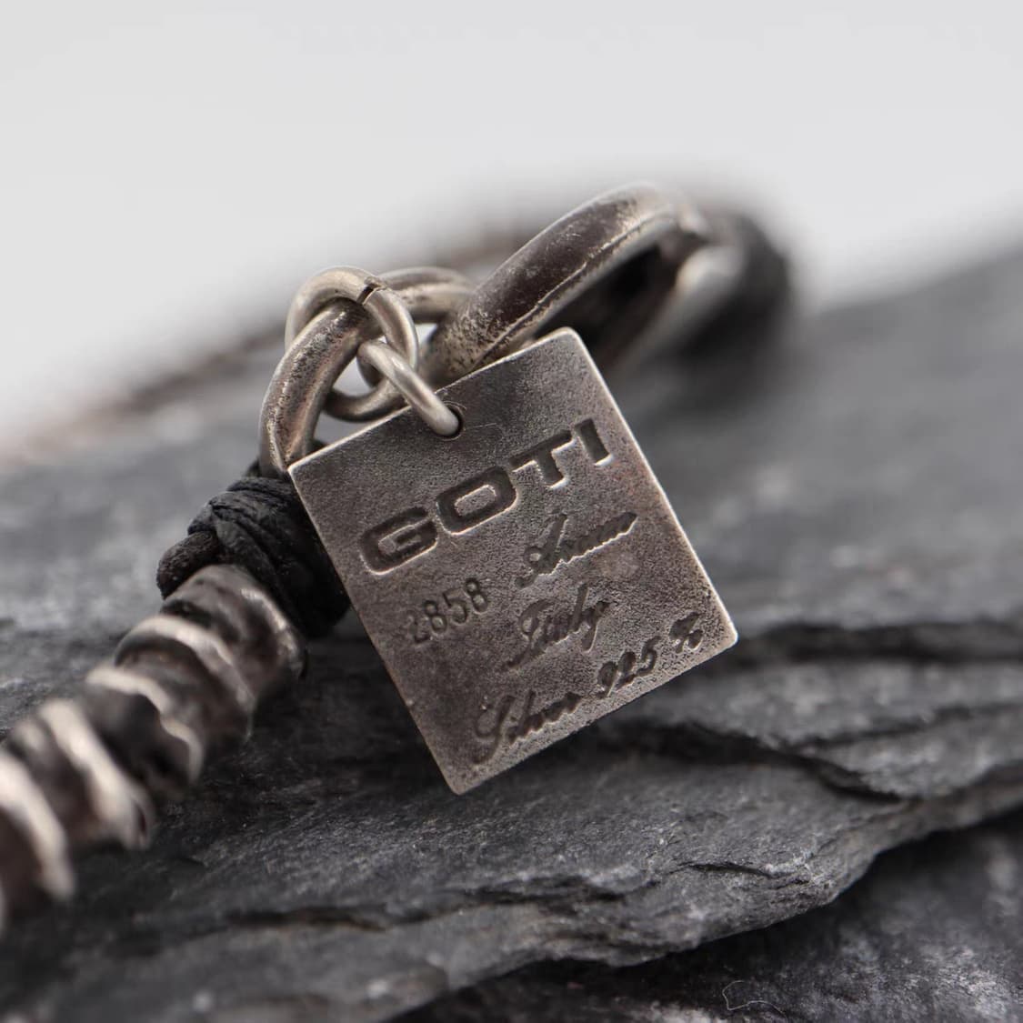 Oceanora 고딕 다크 스타일 925 스털링 실버 빈티지 팔찌 상품이미지3