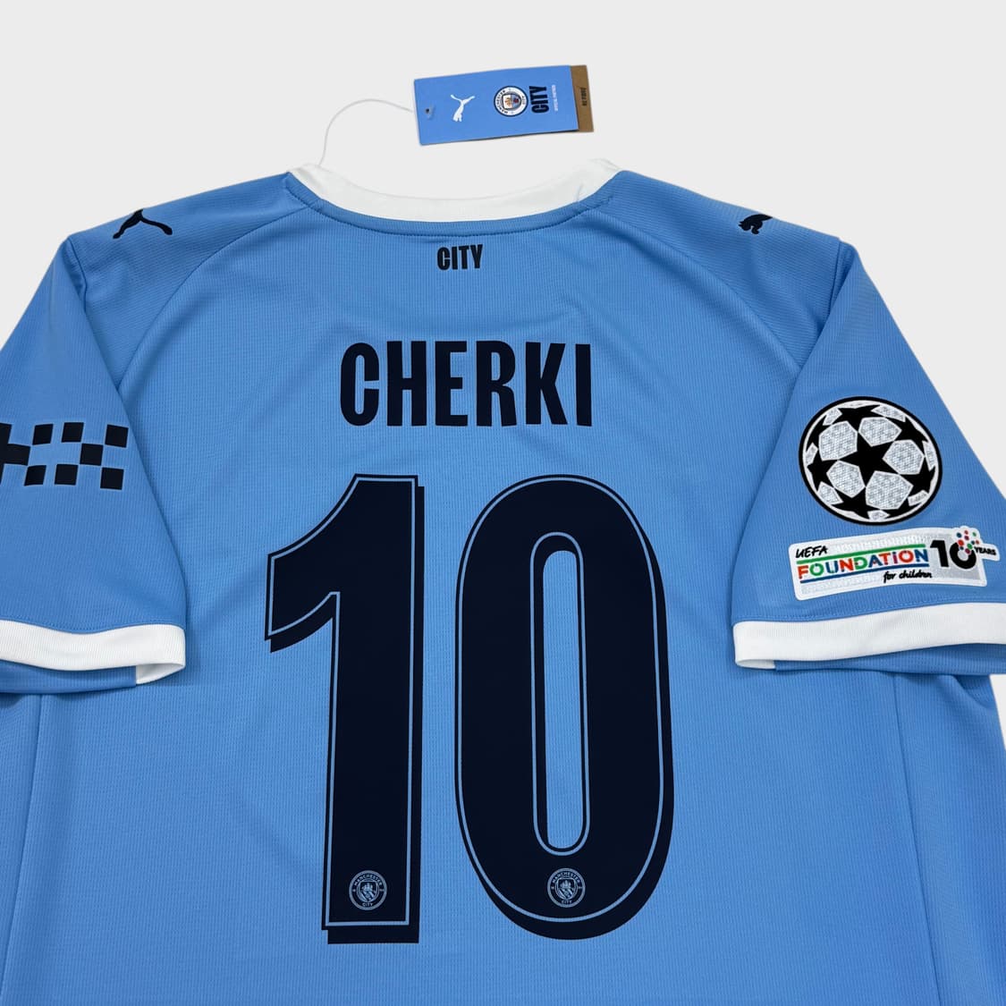 25-26 맨체스터 시티 홈 No.10 라얀 셰르키 상품이미지7